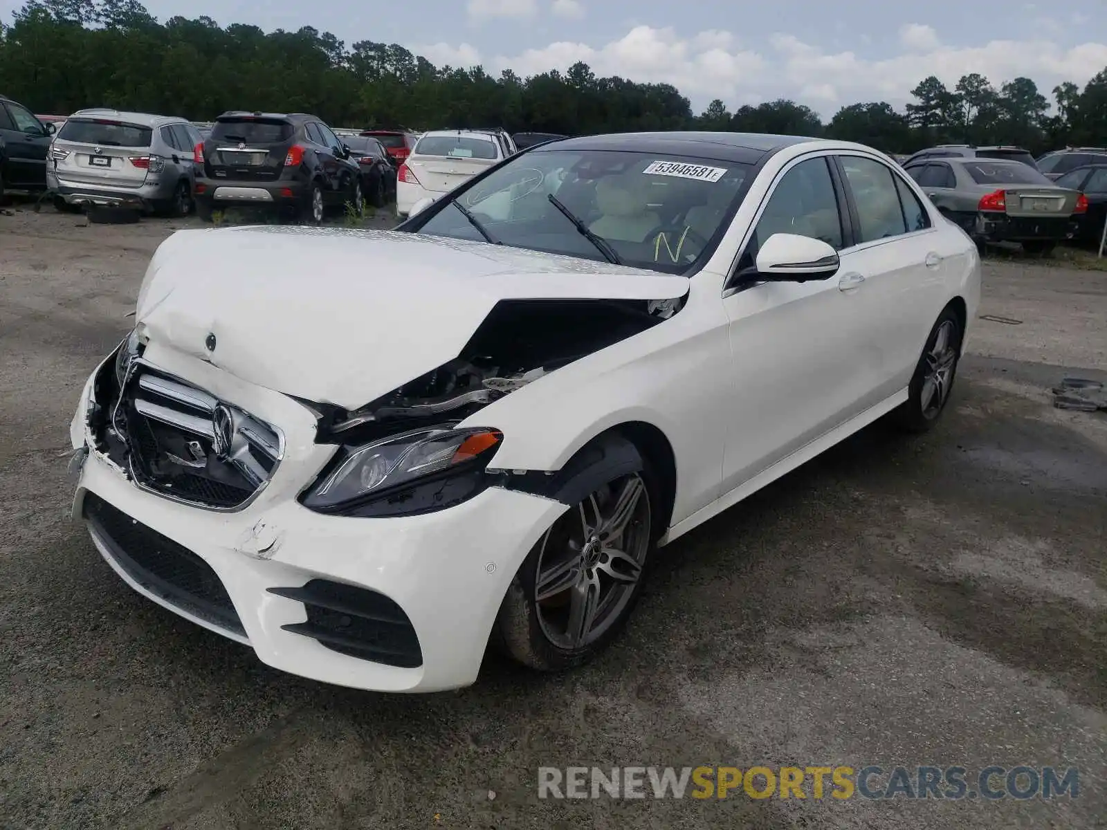 2 Photograph of a damaged car WDDZF6JB7KA513452 MERCEDES-BENZ E-CLASS 2019