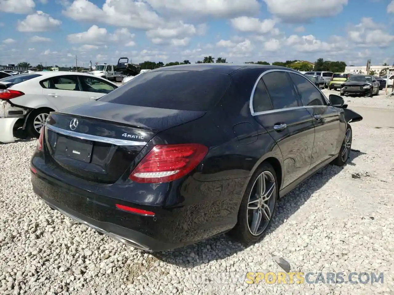 4 Photograph of a damaged car WDDZF6JB8KA511323 MERCEDES-BENZ E-CLASS 2019