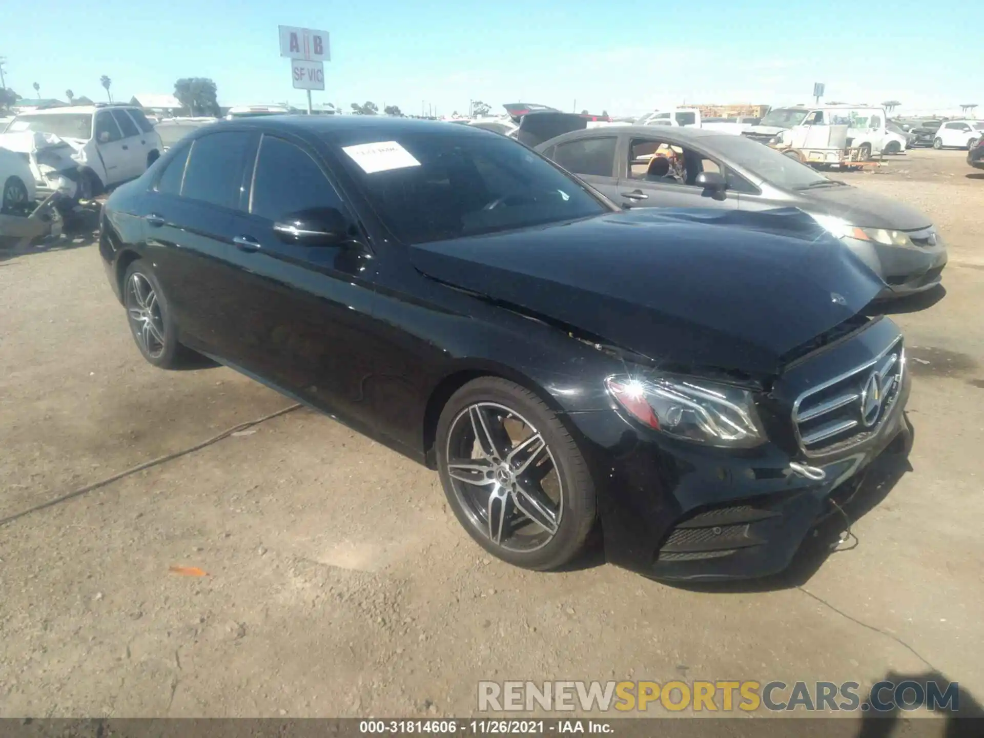 1 Photograph of a damaged car WDDZF6JBXKA493956 MERCEDES-BENZ E-CLASS 2019