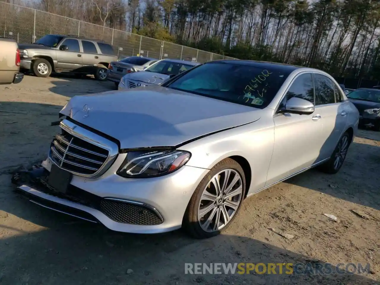 2 Photograph of a damaged car WDDZF6JBXKA520458 MERCEDES-BENZ E-CLASS 2019