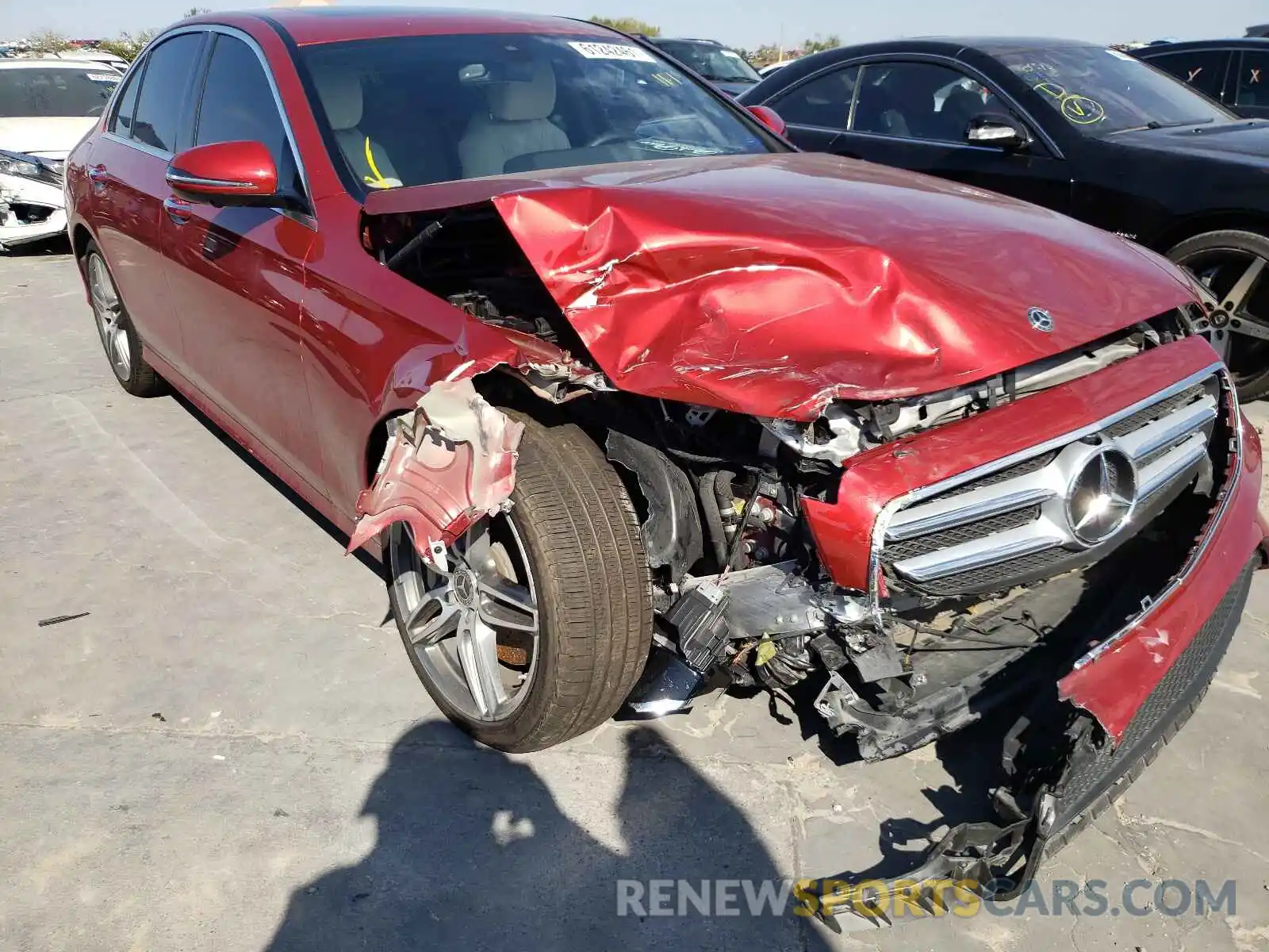 1 Photograph of a damaged car WDDZF6JBXKA620494 MERCEDES-BENZ E-CLASS 2019