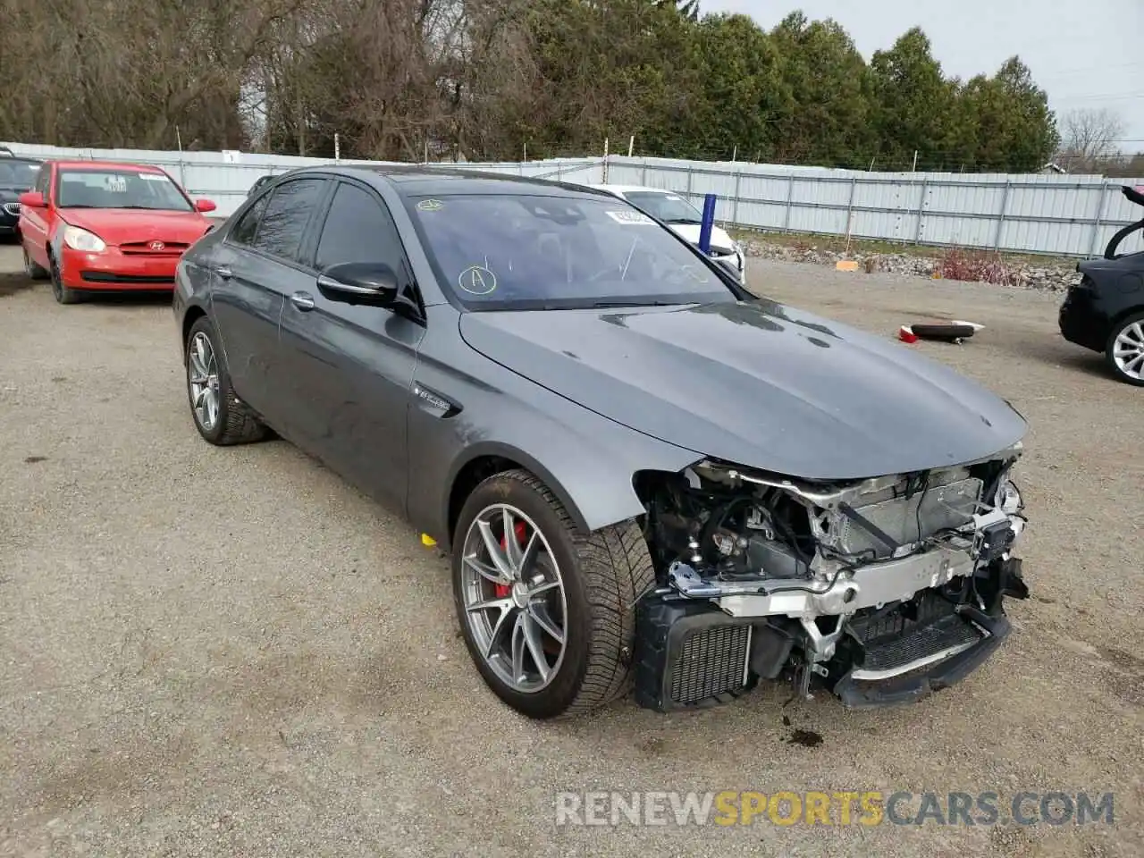 1 Photograph of a damaged car WDDZF8KB0KA518566 MERCEDES-BENZ E-CLASS 2019