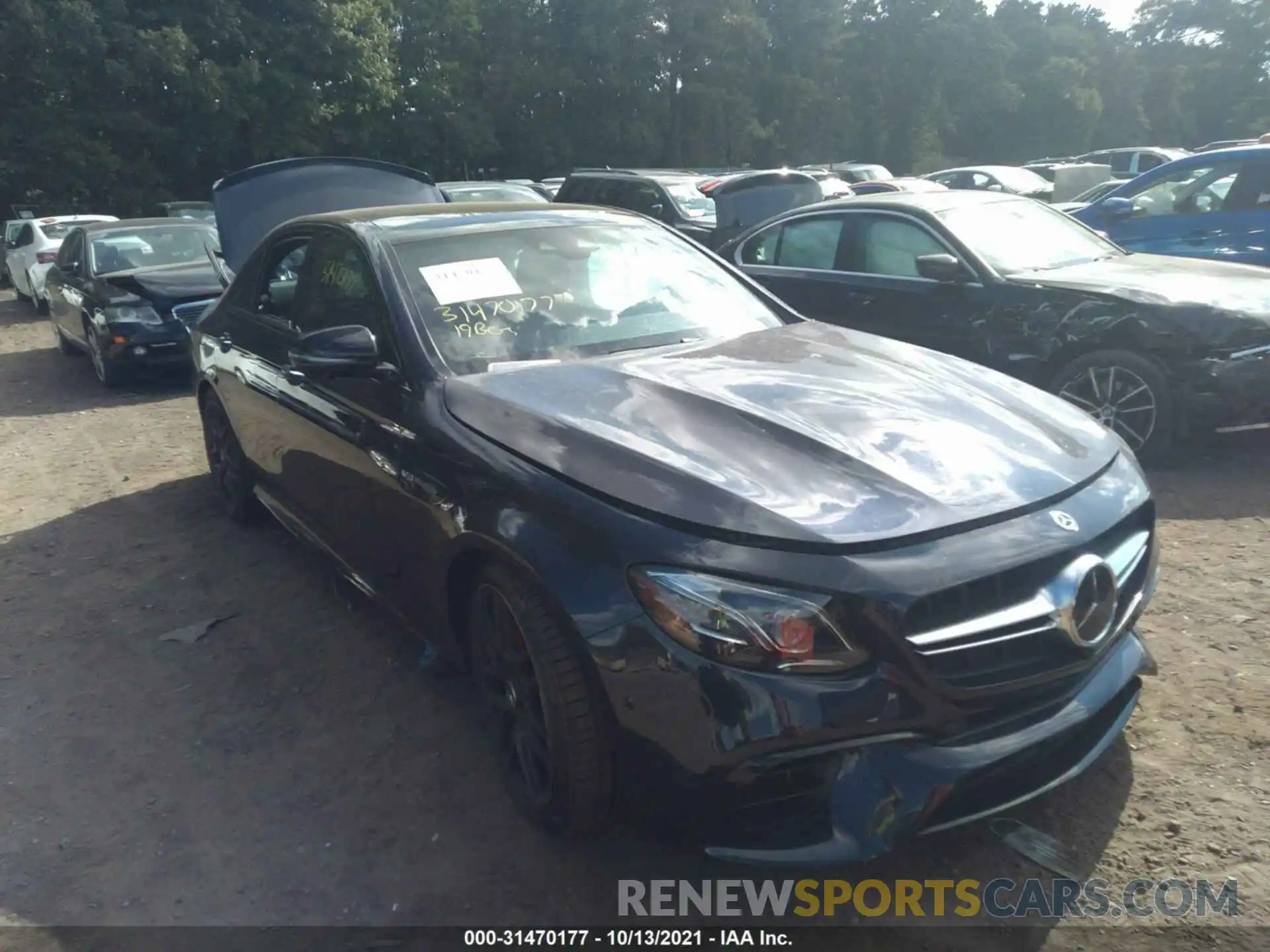 1 Photograph of a damaged car WDDZF8KB1KA522433 MERCEDES-BENZ E-CLASS 2019