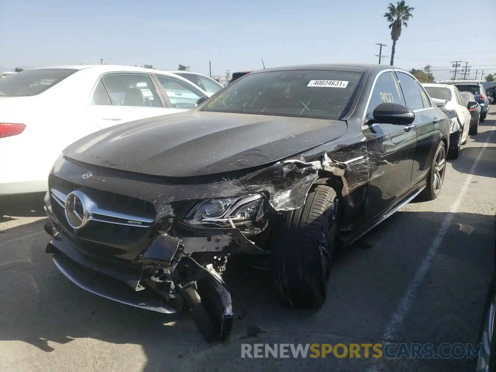 2 Photograph of a damaged car WDDZF8KB3KA505858 MERCEDES-BENZ E-CLASS 2019