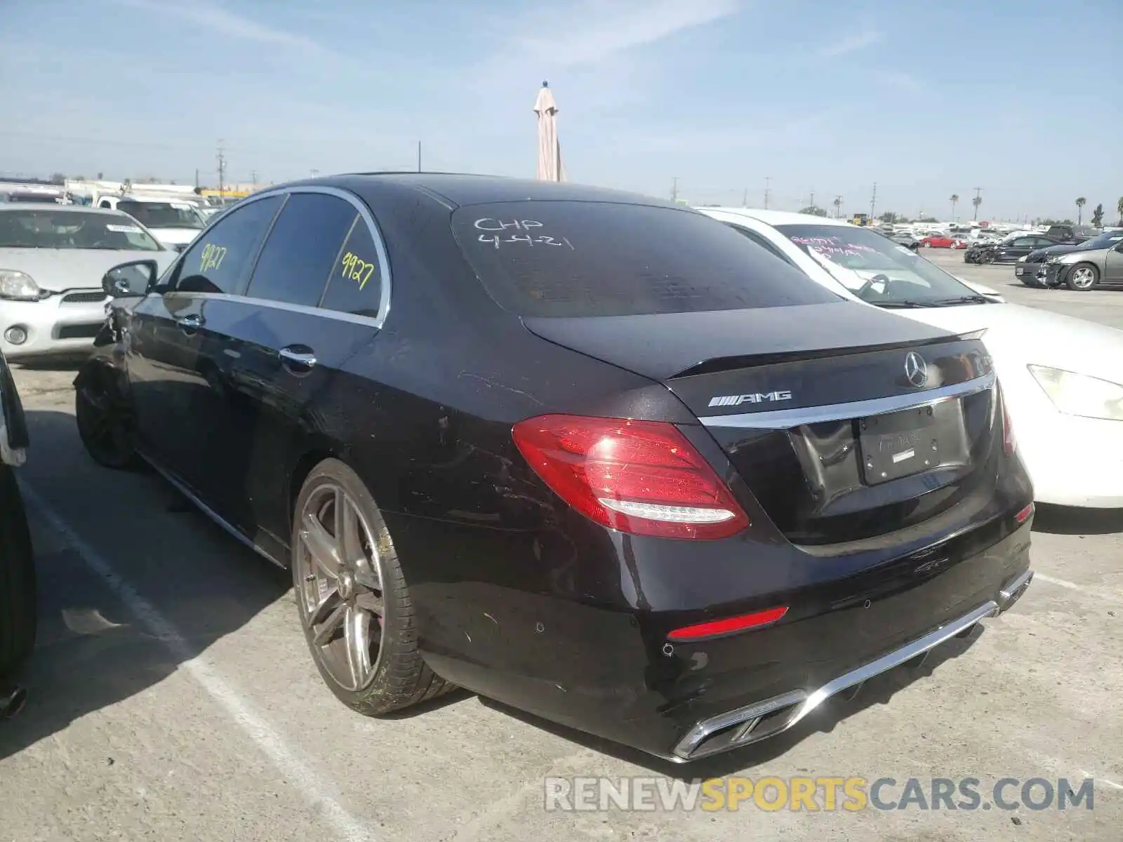 3 Photograph of a damaged car WDDZF8KB3KA505858 MERCEDES-BENZ E-CLASS 2019