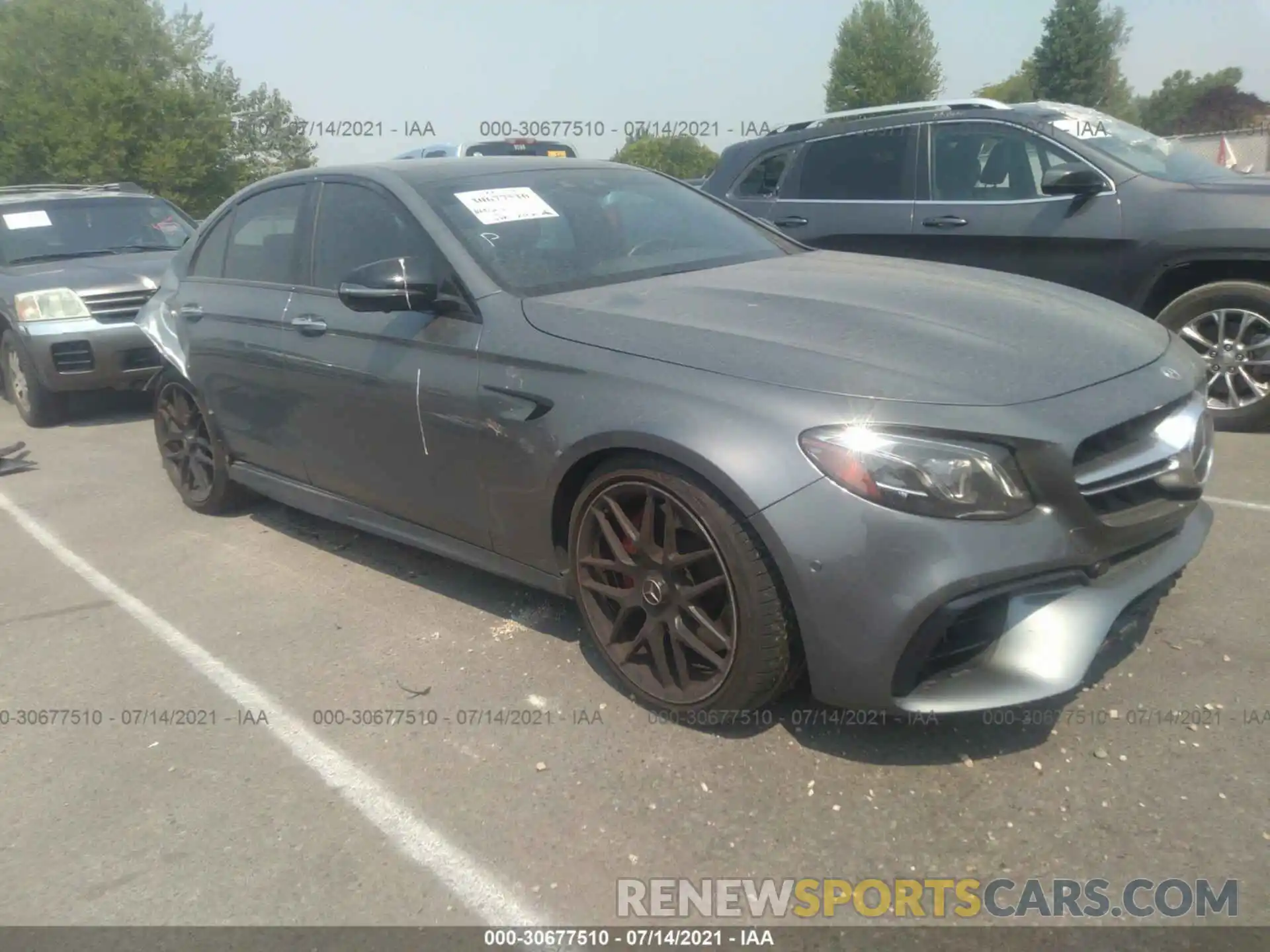 1 Photograph of a damaged car WDDZF8KB3KA529318 MERCEDES-BENZ E-CLASS 2019