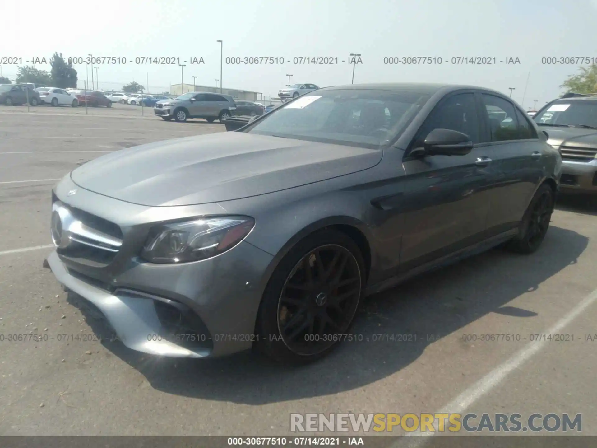 2 Photograph of a damaged car WDDZF8KB3KA529318 MERCEDES-BENZ E-CLASS 2019