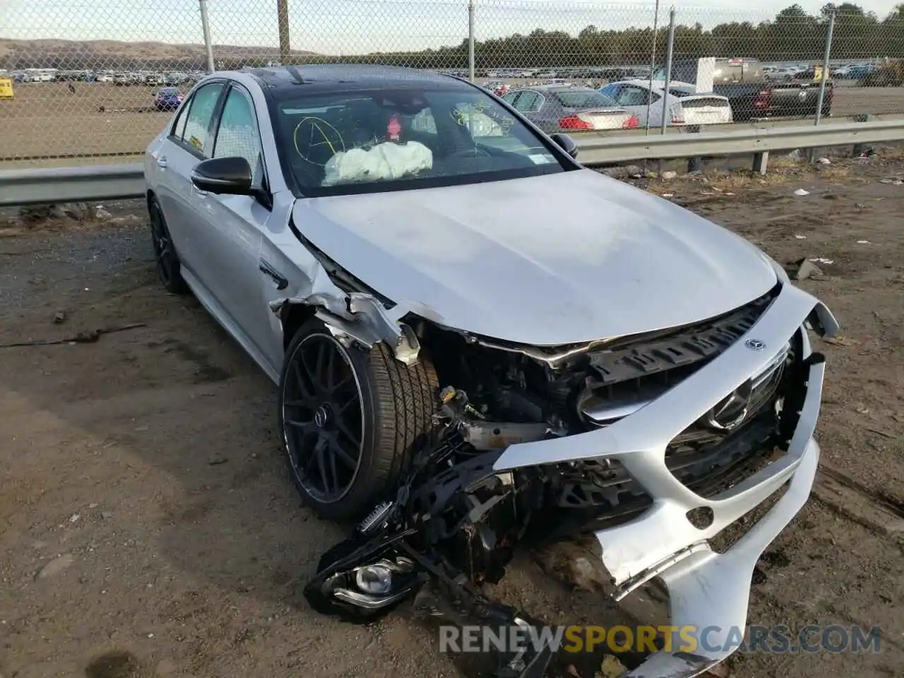 1 Photograph of a damaged car WDDZF8KB3KA620038 MERCEDES-BENZ E-CLASS 2019