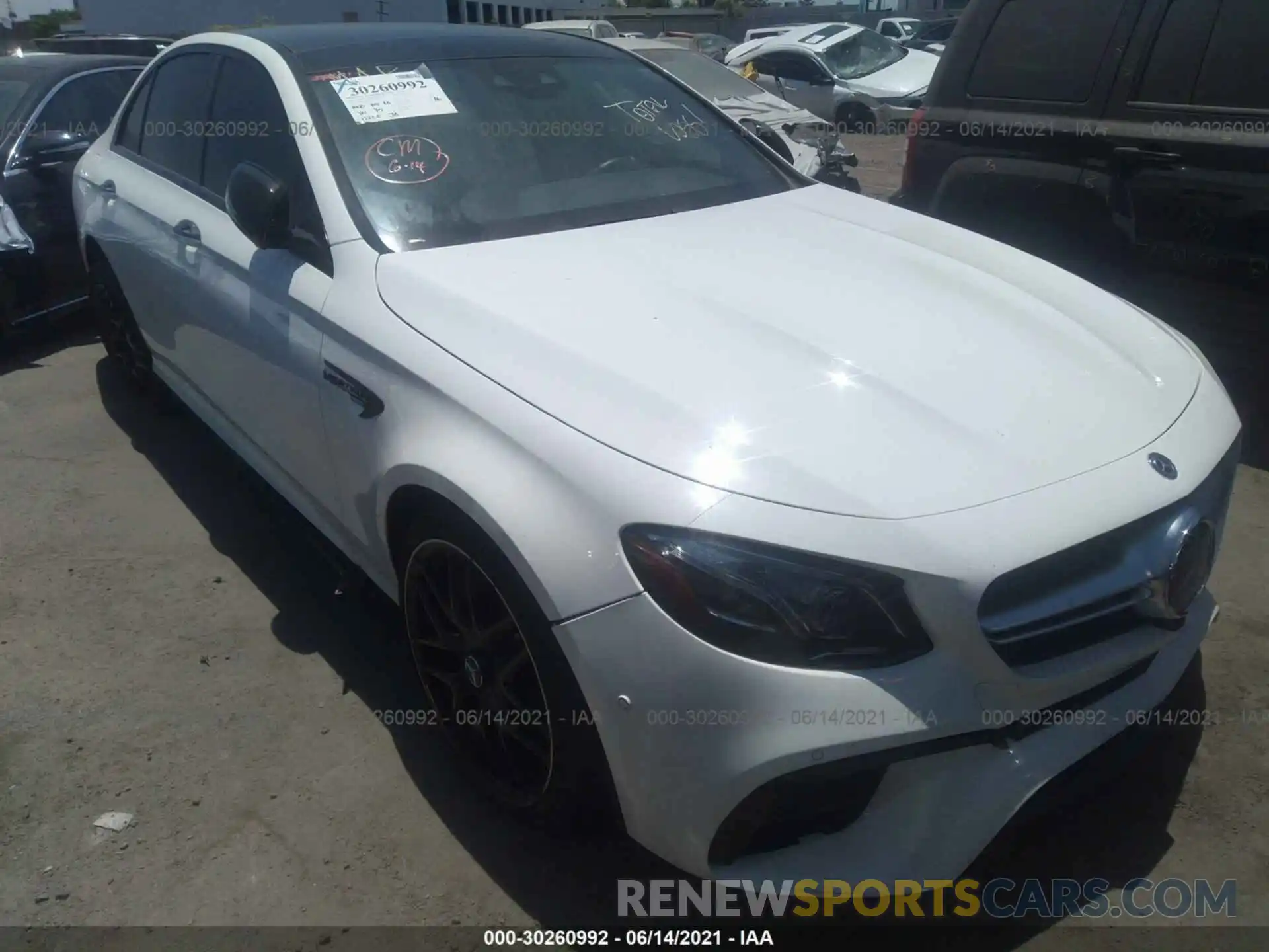 1 Photograph of a damaged car WDDZF8KB4KA625748 MERCEDES-BENZ E-CLASS 2019