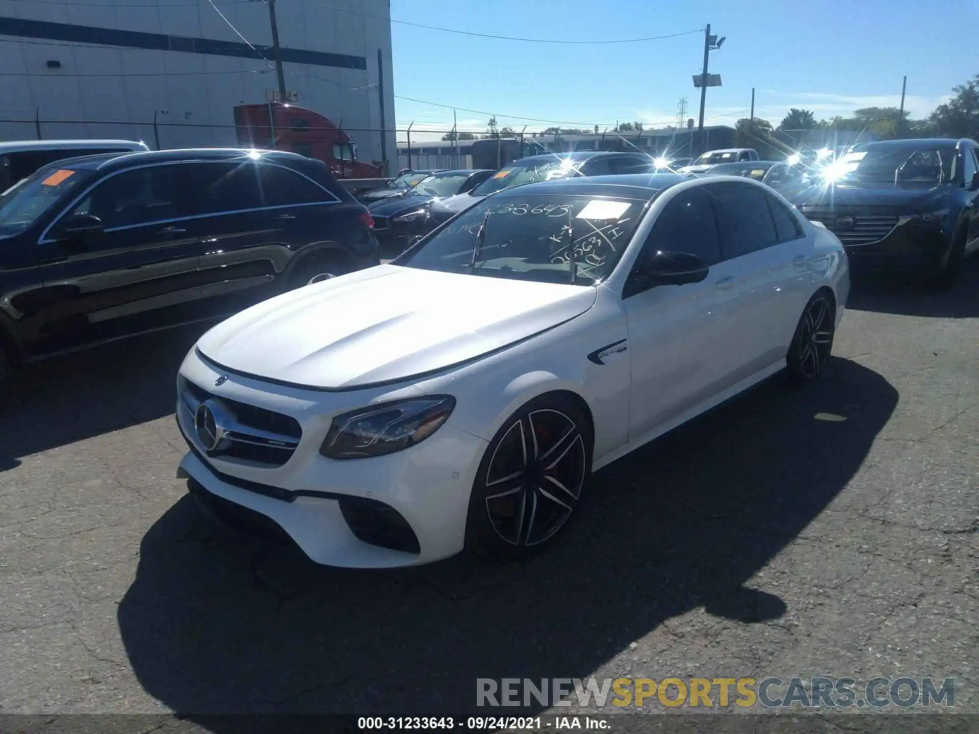 2 Photograph of a damaged car WDDZF8KB7KA513154 MERCEDES-BENZ E-CLASS 2019