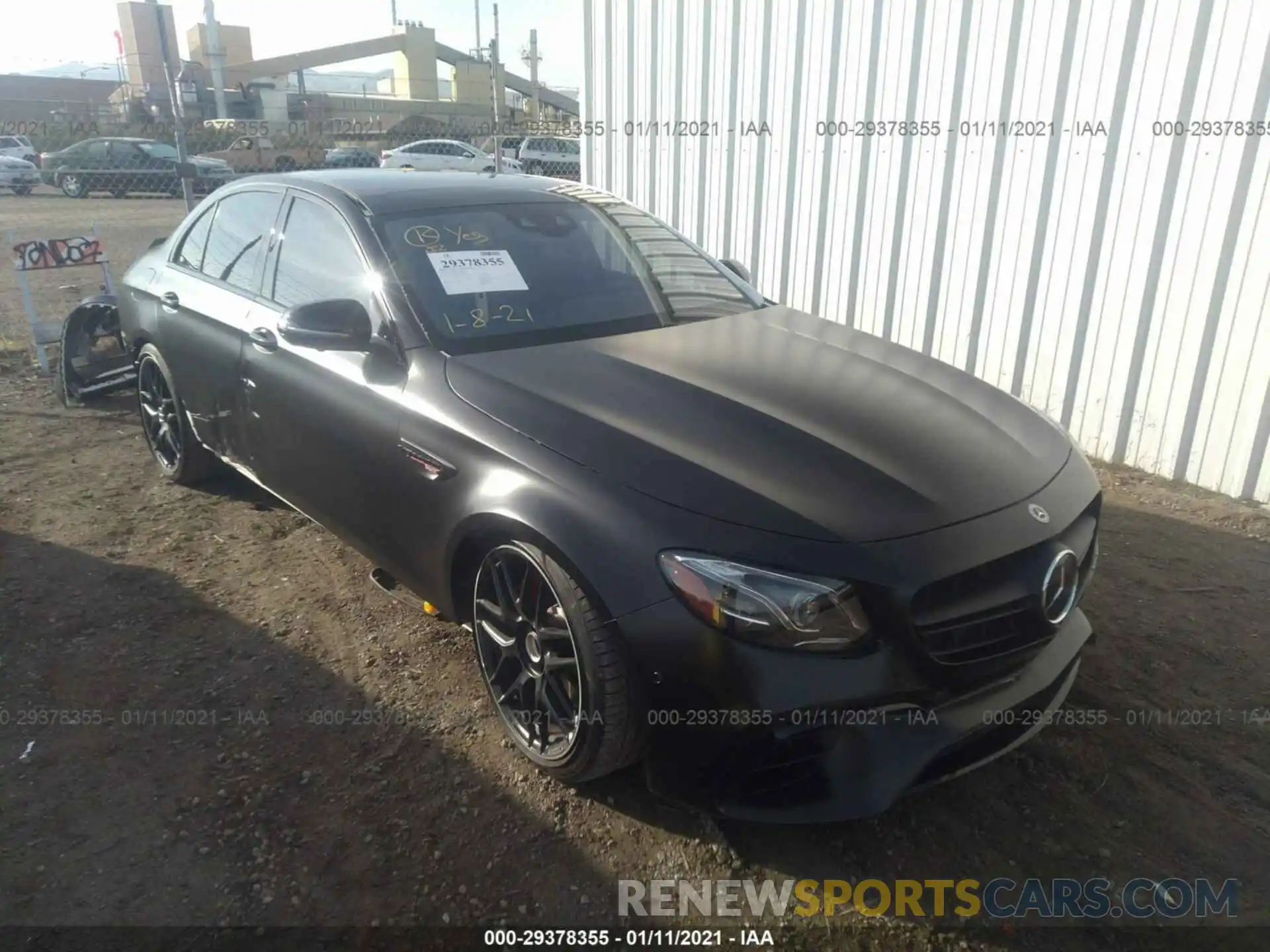 1 Photograph of a damaged car WDDZF8KB8KA561617 MERCEDES-BENZ E-CLASS 2019