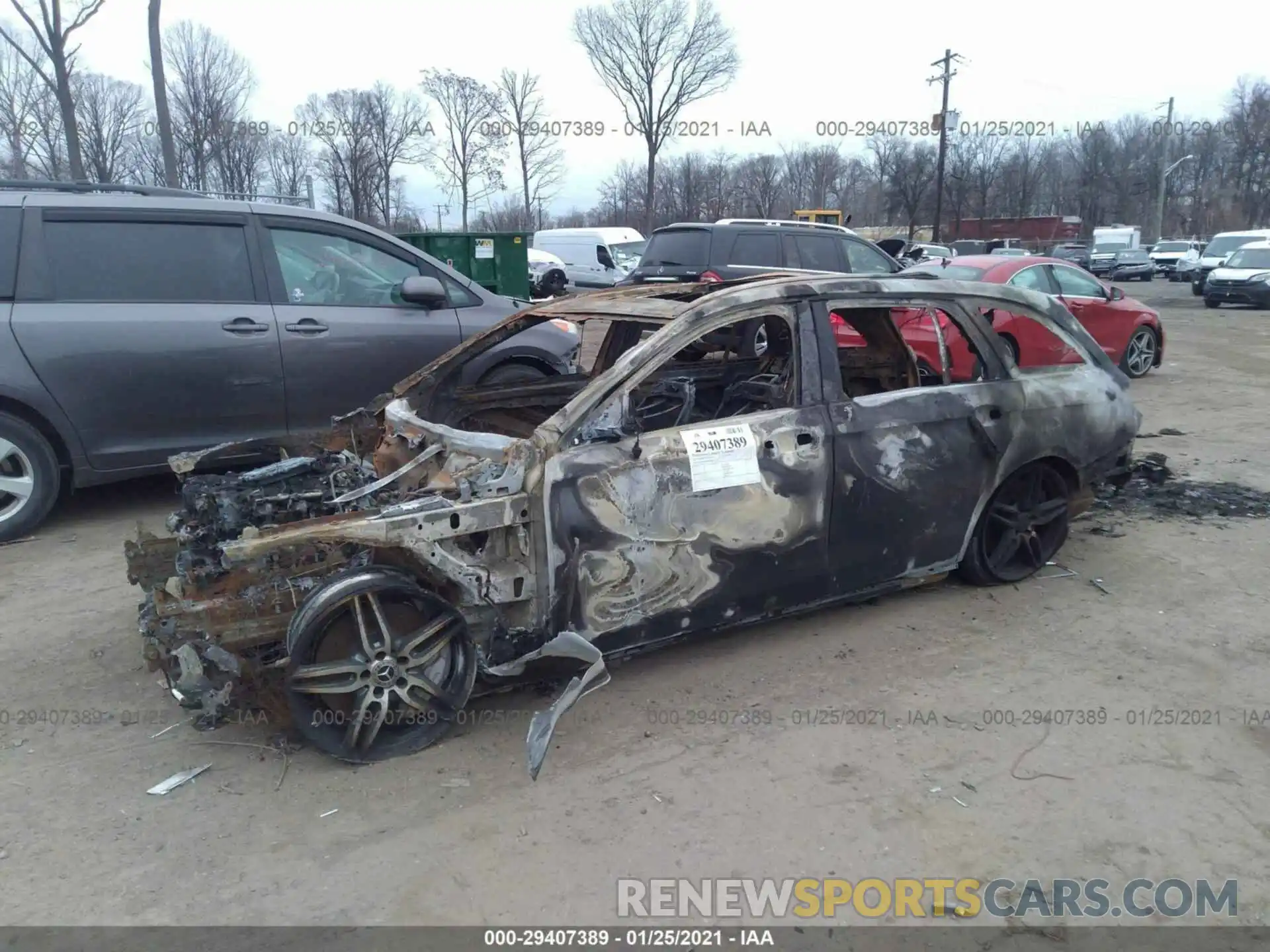 2 Photograph of a damaged car WDDZH6JB2KA509786 MERCEDES-BENZ E-CLASS 2019
