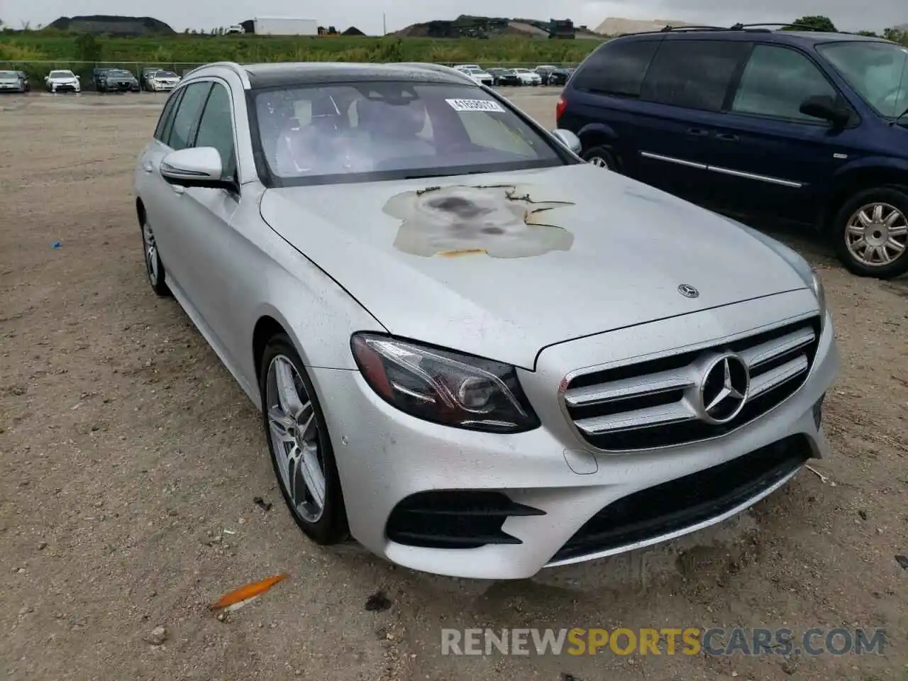 1 Photograph of a damaged car WDDZH6JB4KA506887 MERCEDES-BENZ E-CLASS 2019