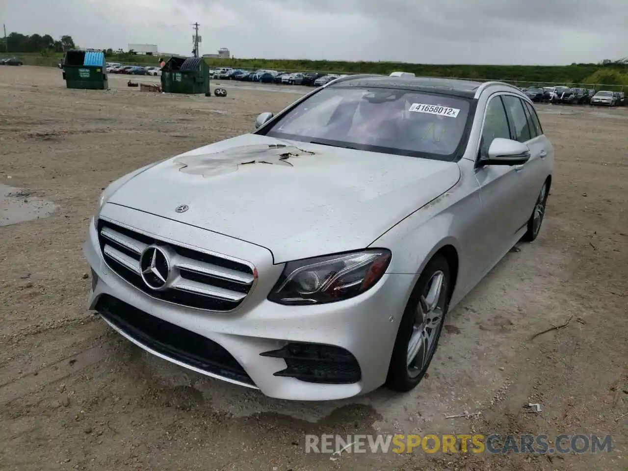 2 Photograph of a damaged car WDDZH6JB4KA506887 MERCEDES-BENZ E-CLASS 2019