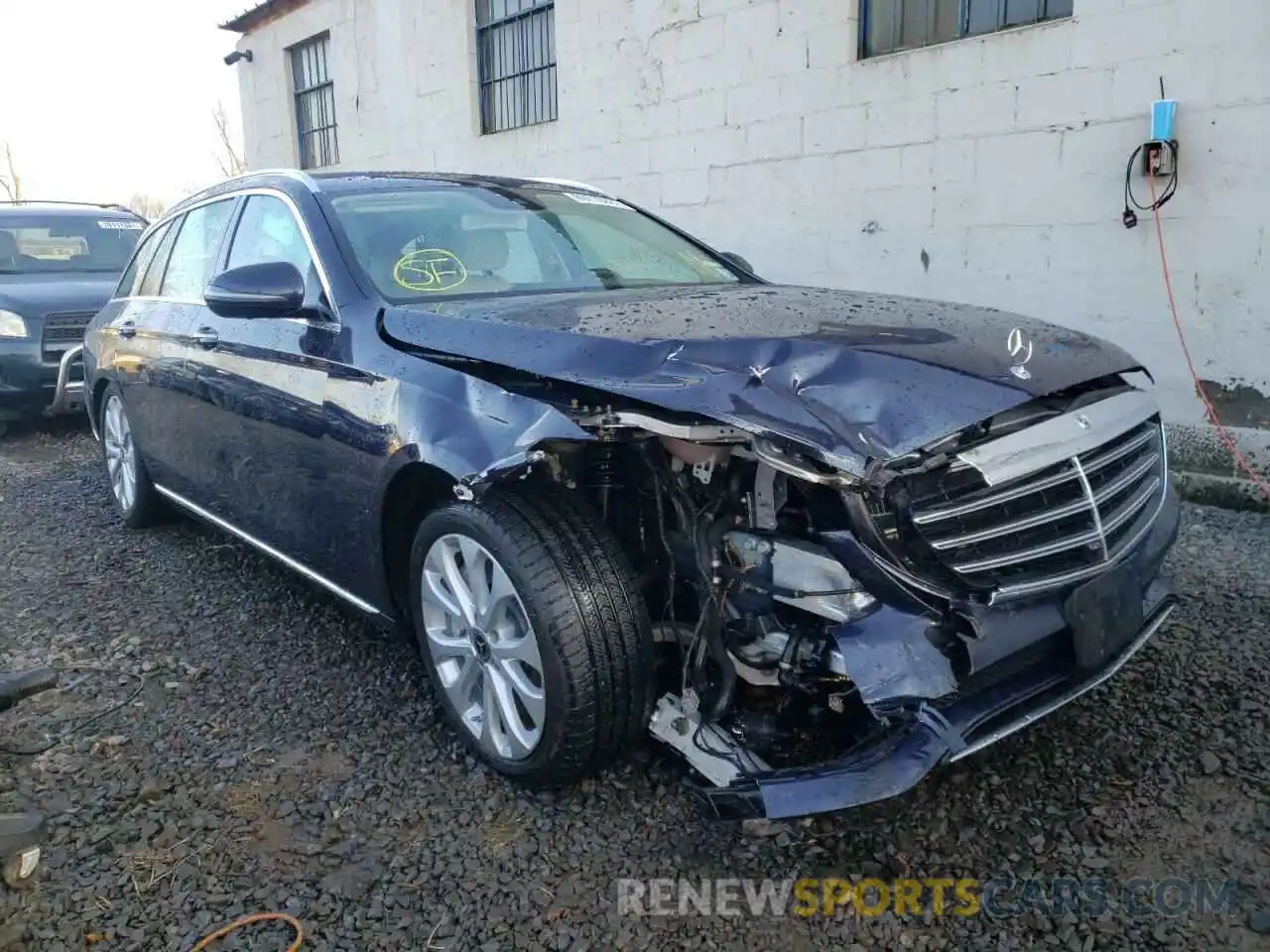 1 Photograph of a damaged car WDDZH6JB4KA539436 MERCEDES-BENZ E-CLASS 2019