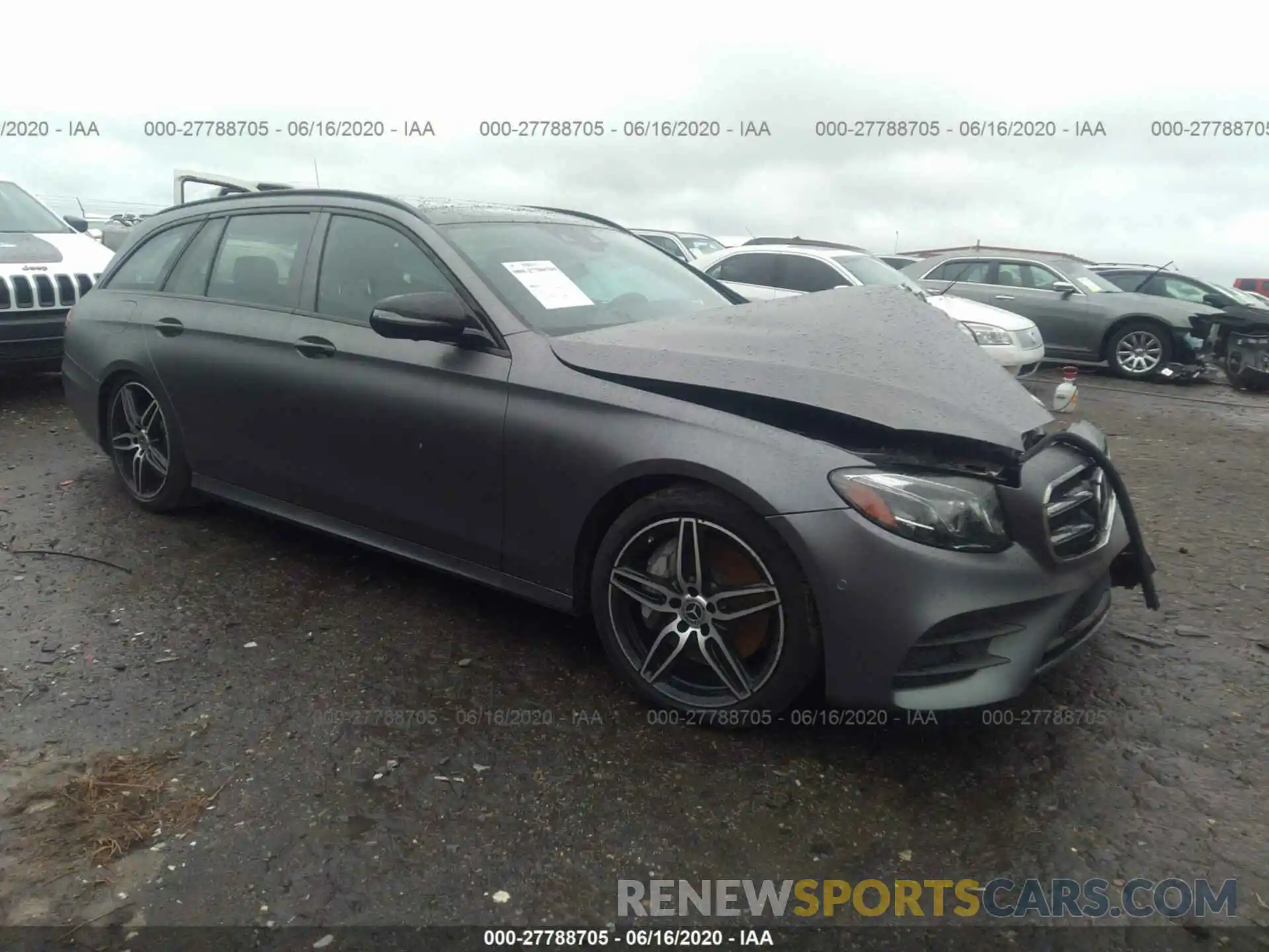 1 Photograph of a damaged car WDDZH6JB5KA690494 MERCEDES-BENZ E-CLASS 2019