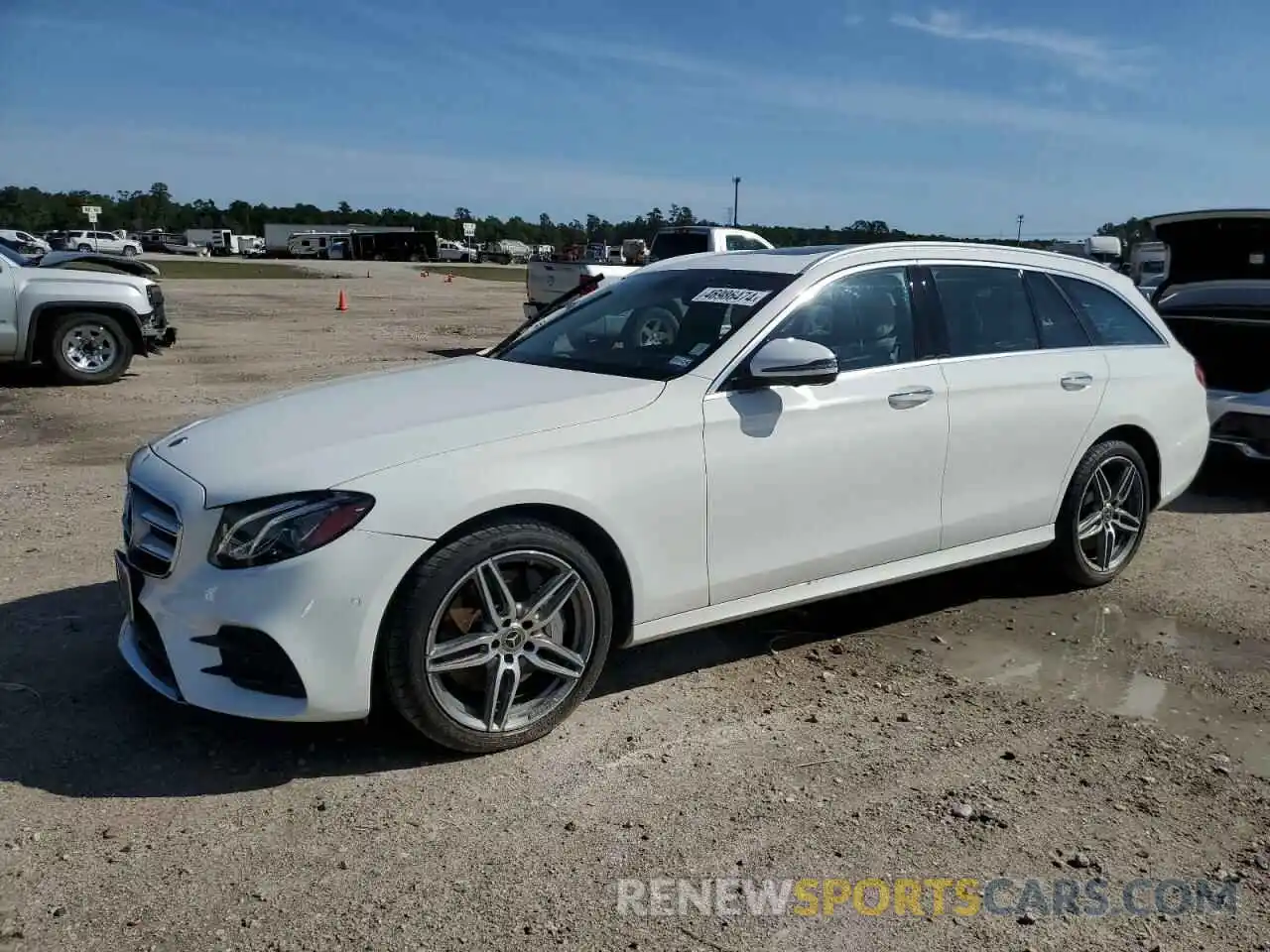 1 Photograph of a damaged car WDDZH6JB6KA624701 MERCEDES-BENZ E-CLASS 2019