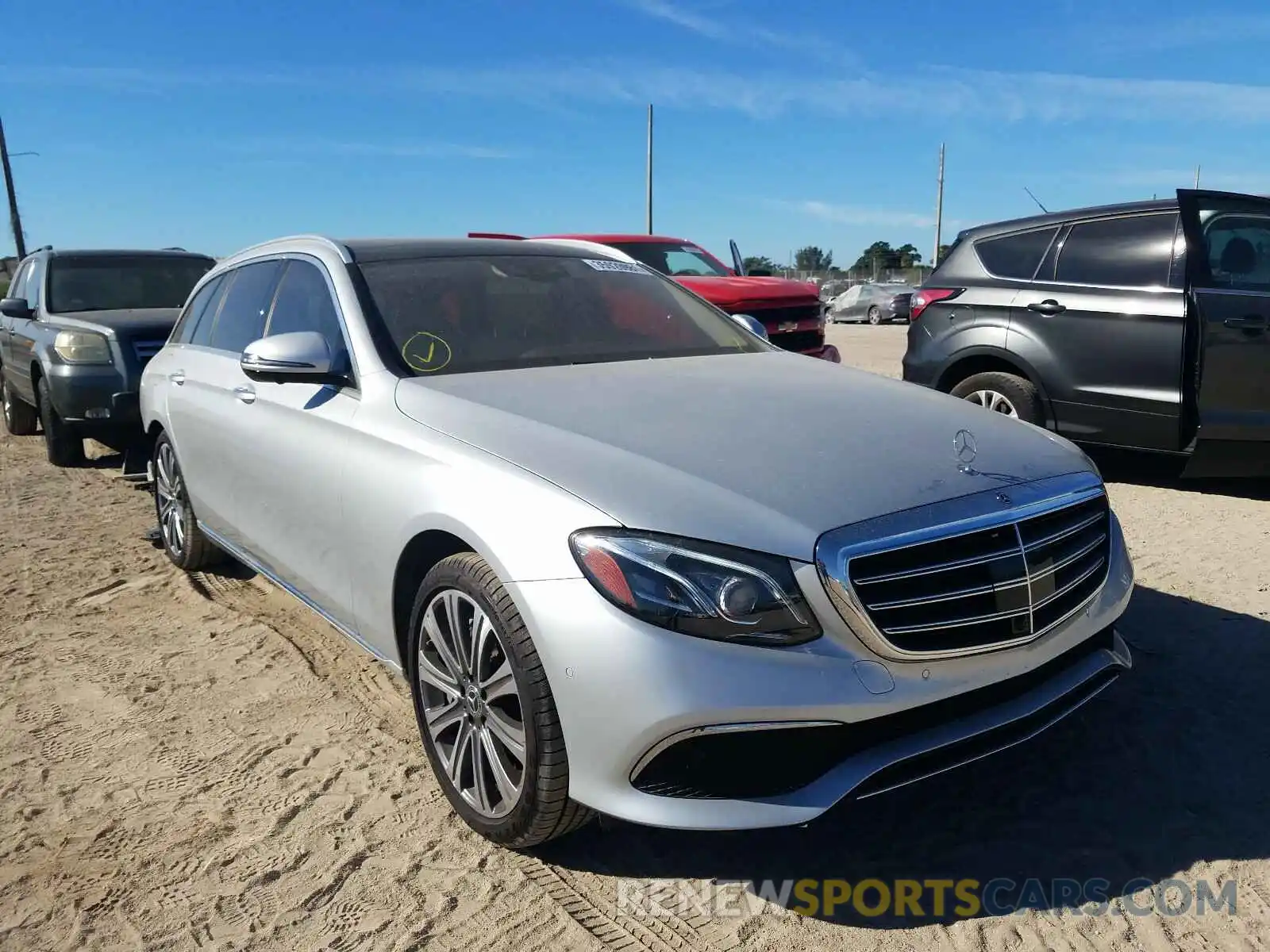 1 Photograph of a damaged car WDDZH6JB8KA539536 MERCEDES-BENZ E CLASS 2019