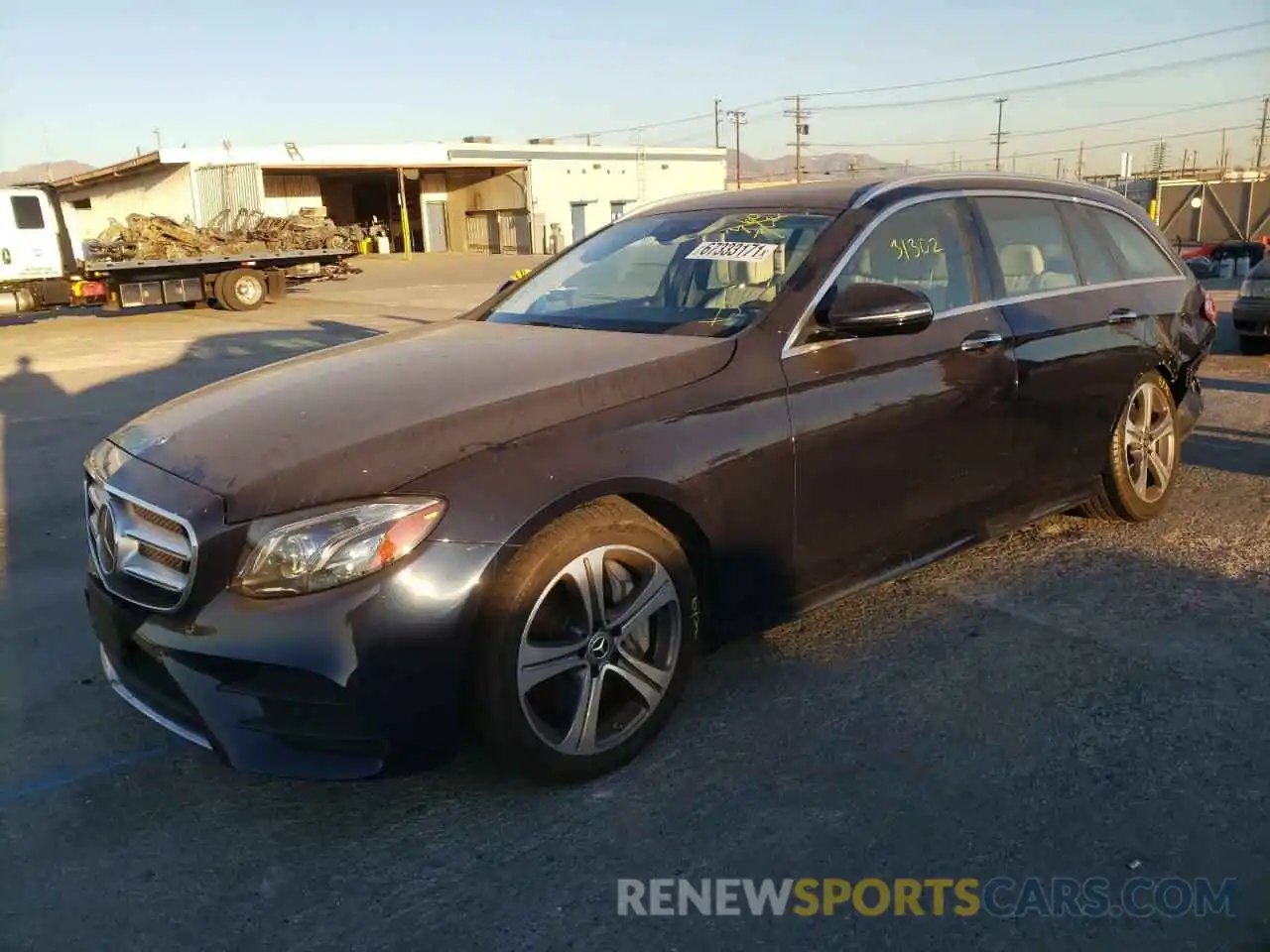 2 Photograph of a damaged car WDDZH6JB8KA684155 MERCEDES-BENZ E-CLASS 2019