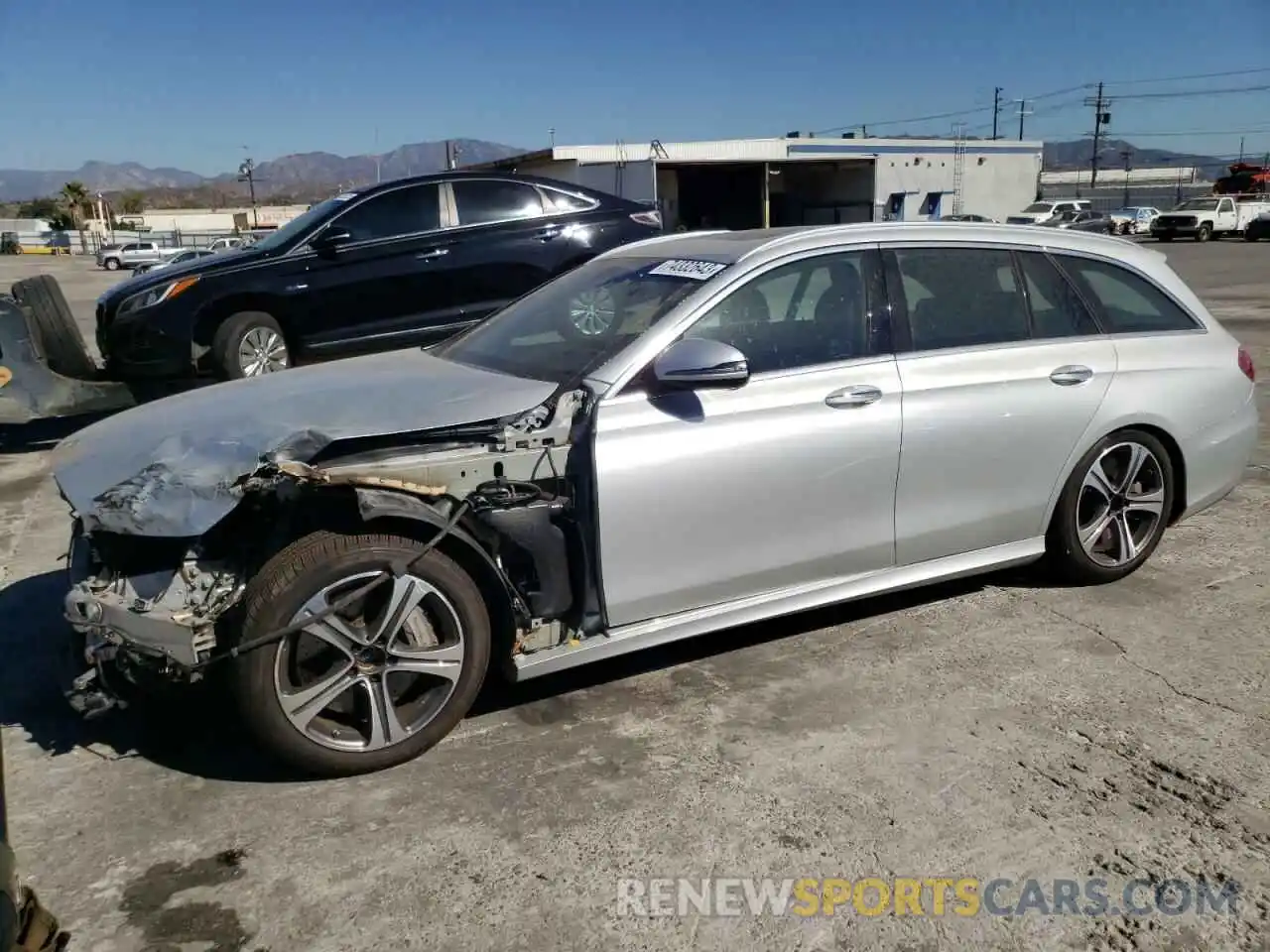 1 Photograph of a damaged car WDDZH6JBXKA637855 MERCEDES-BENZ E-CLASS 2019