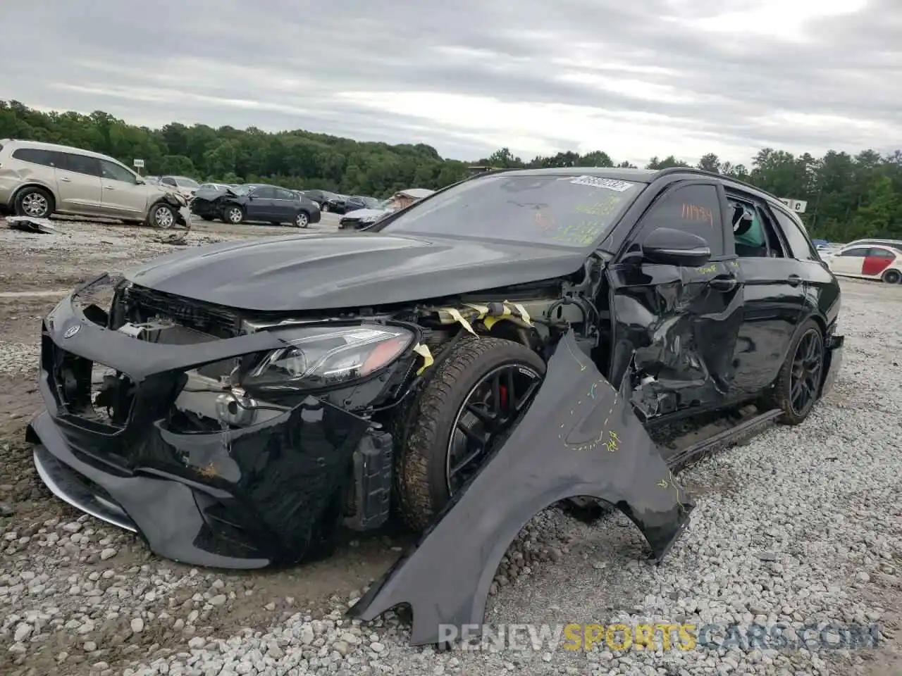 2 Photograph of a damaged car WDDZH8KB0KA513006 MERCEDES-BENZ E-CLASS 2019