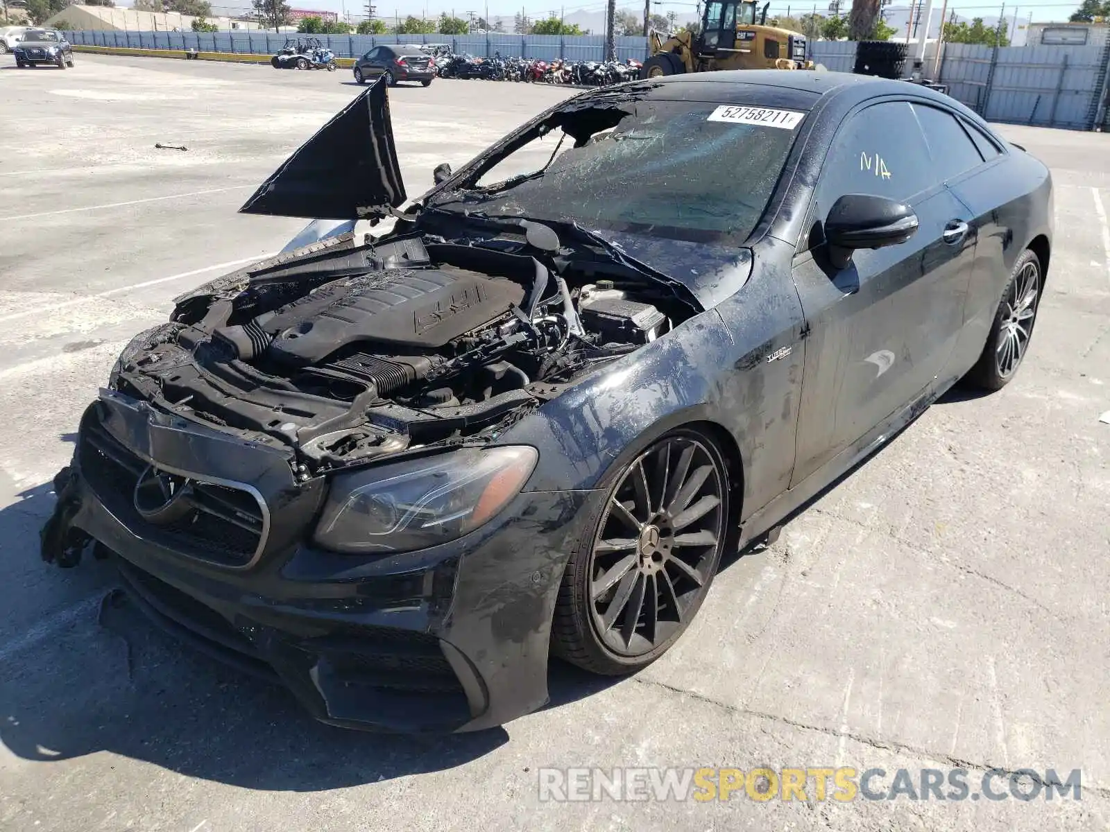 2 Photograph of a damaged car W1K1J6BB3LF134124 MERCEDES-BENZ E-CLASS 2020