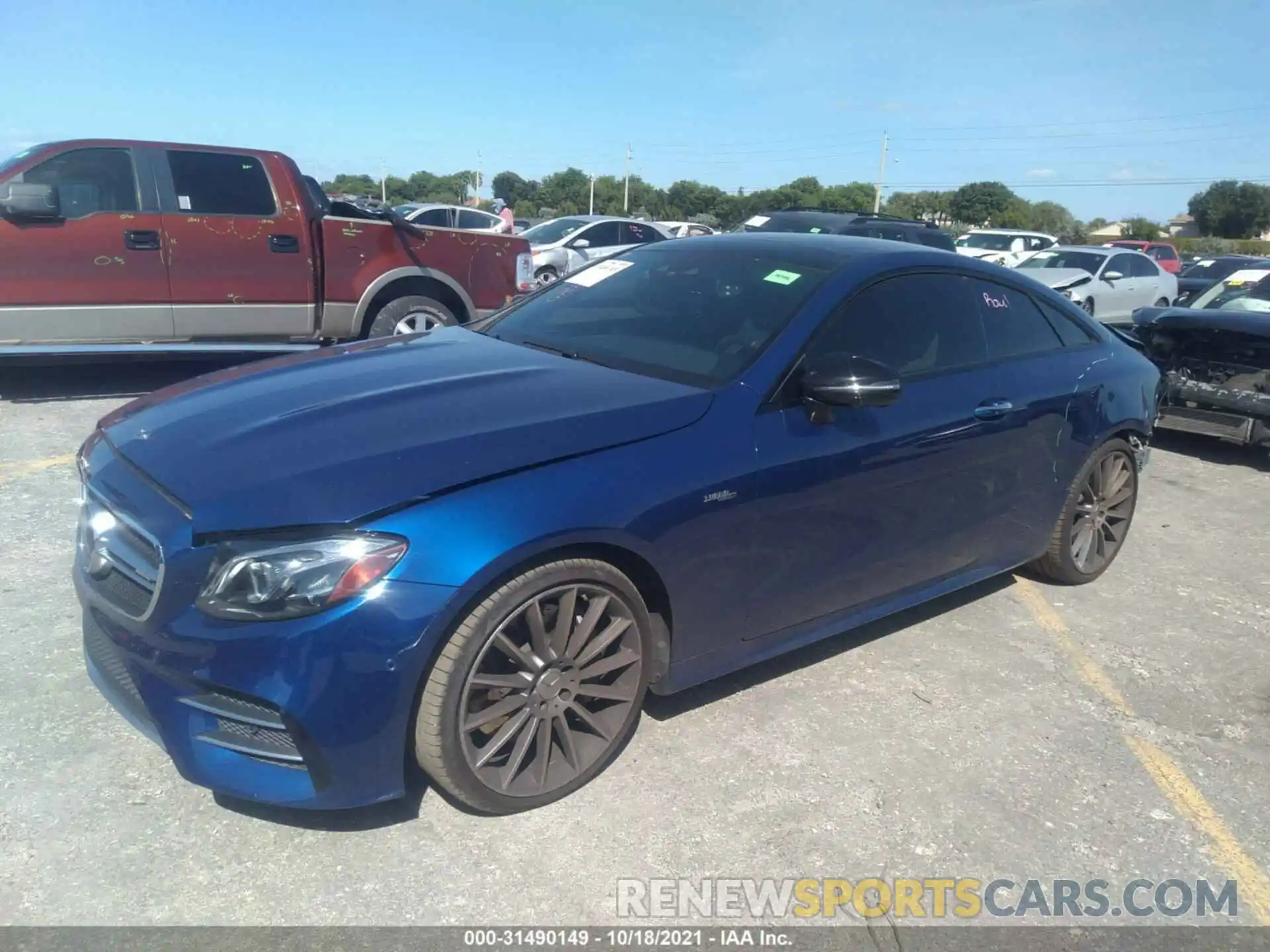 2 Photograph of a damaged car W1K1J6BB3LF140604 MERCEDES-BENZ E-CLASS 2020