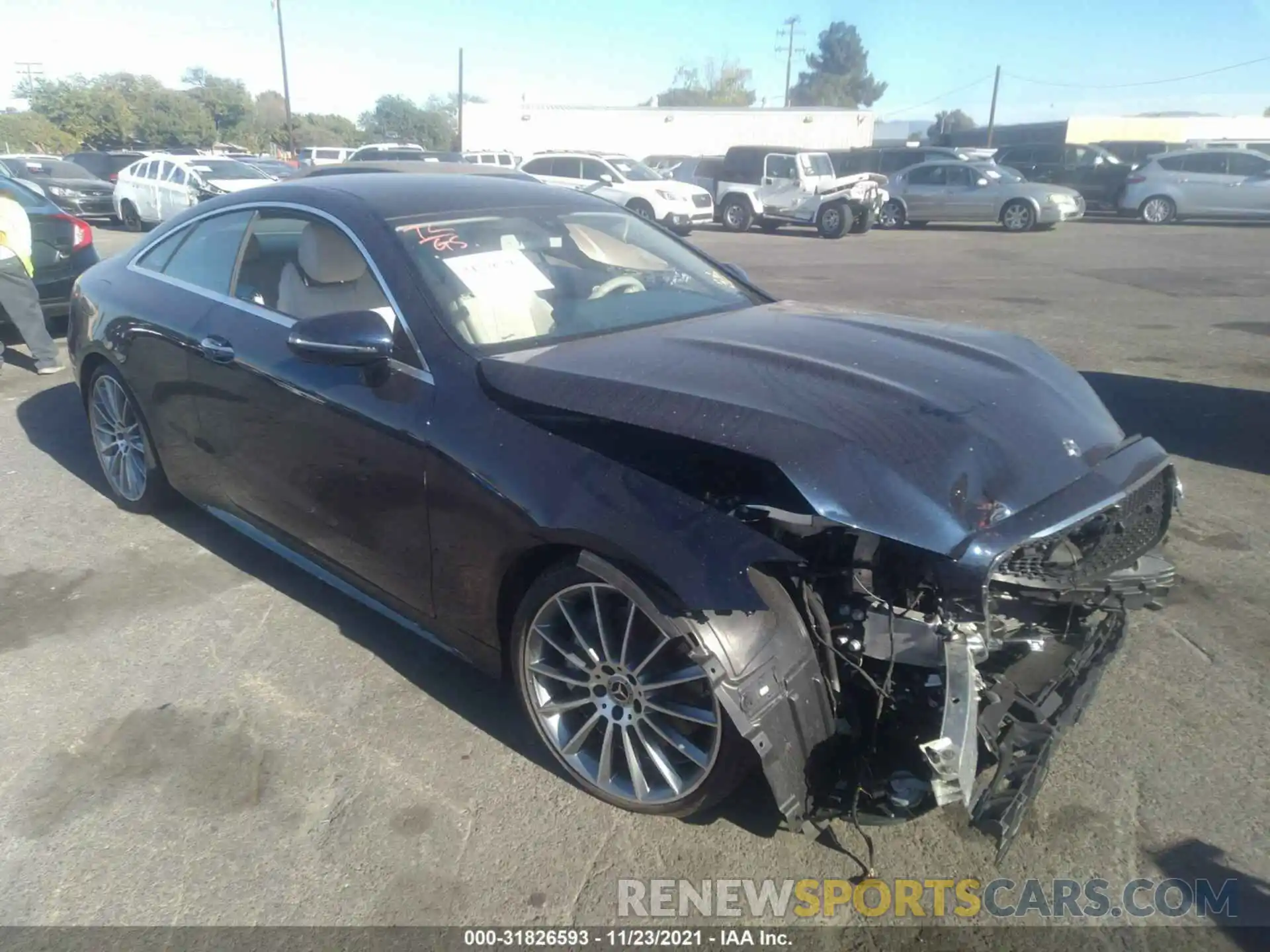 1 Photograph of a damaged car W1K1J6HB4LF142773 MERCEDES-BENZ E-CLASS 2020