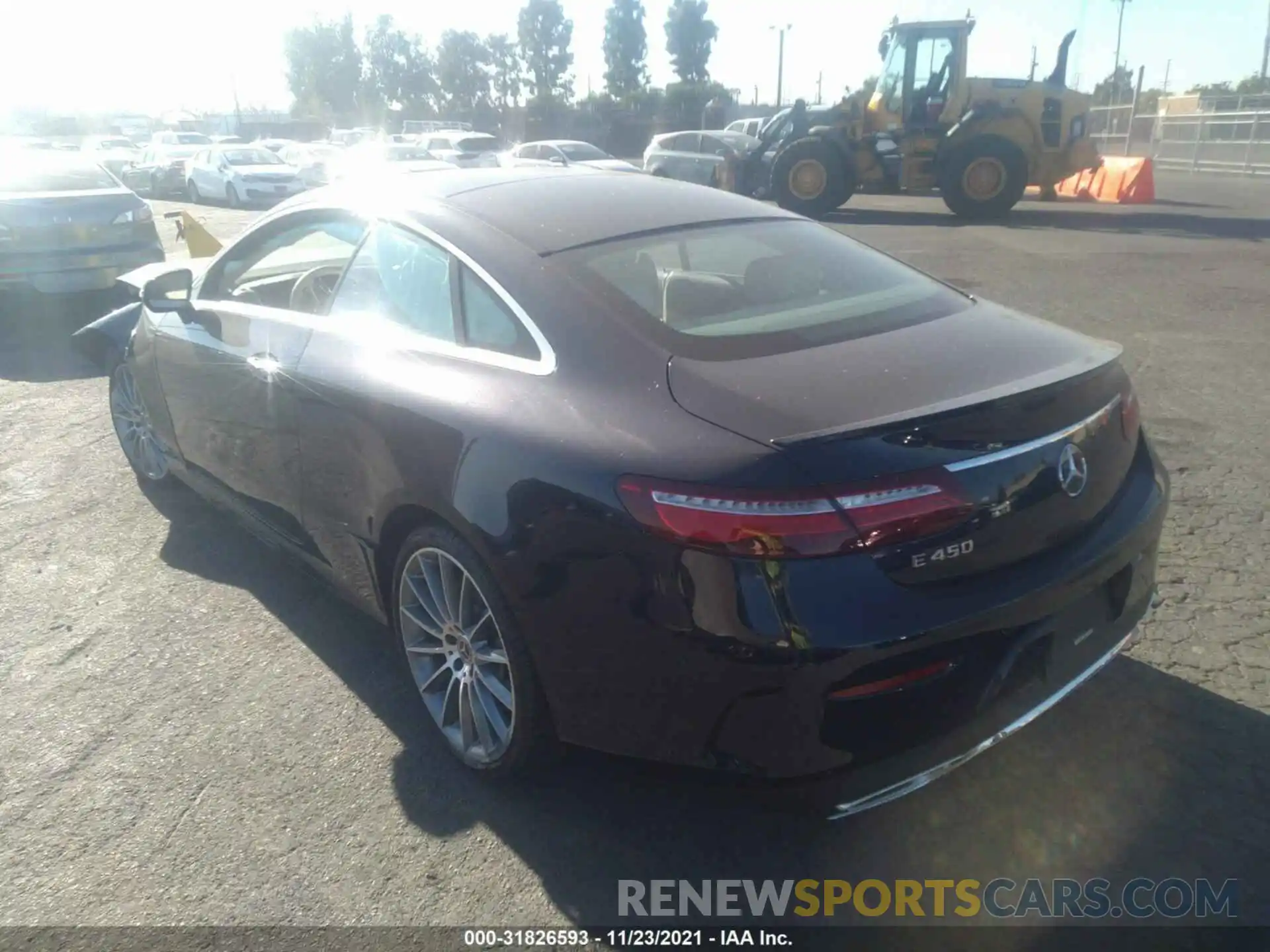 3 Photograph of a damaged car W1K1J6HB4LF142773 MERCEDES-BENZ E-CLASS 2020