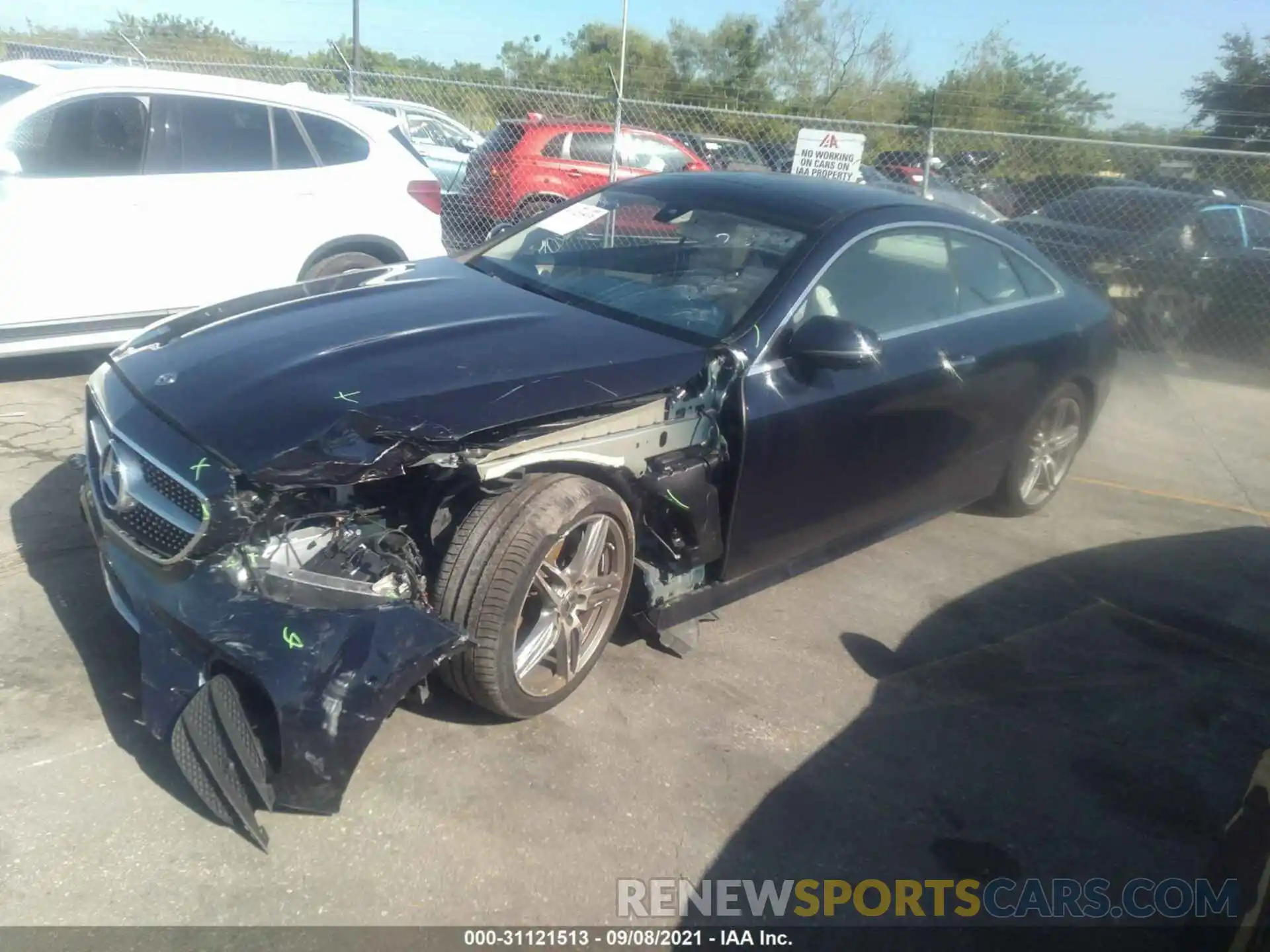 2 Photograph of a damaged car W1K1J6HB9LF142879 MERCEDES-BENZ E-CLASS 2020