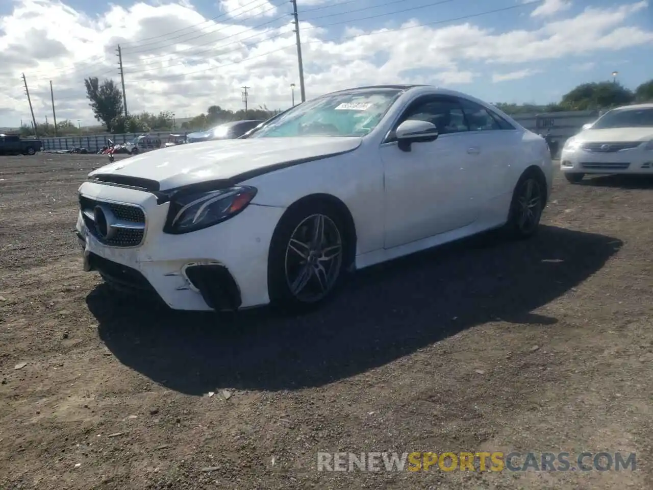 2 Photograph of a damaged car W1K1J6HBXLF144219 MERCEDES-BENZ E-CLASS 2020