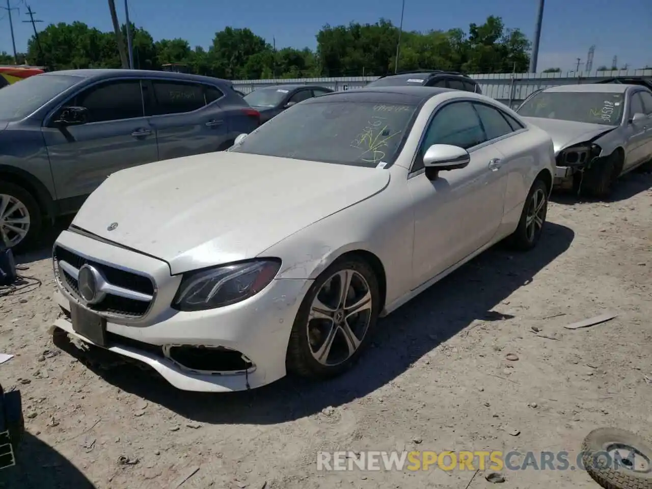 2 Photograph of a damaged car W1K1J6JB3LF133461 MERCEDES-BENZ E-CLASS 2020