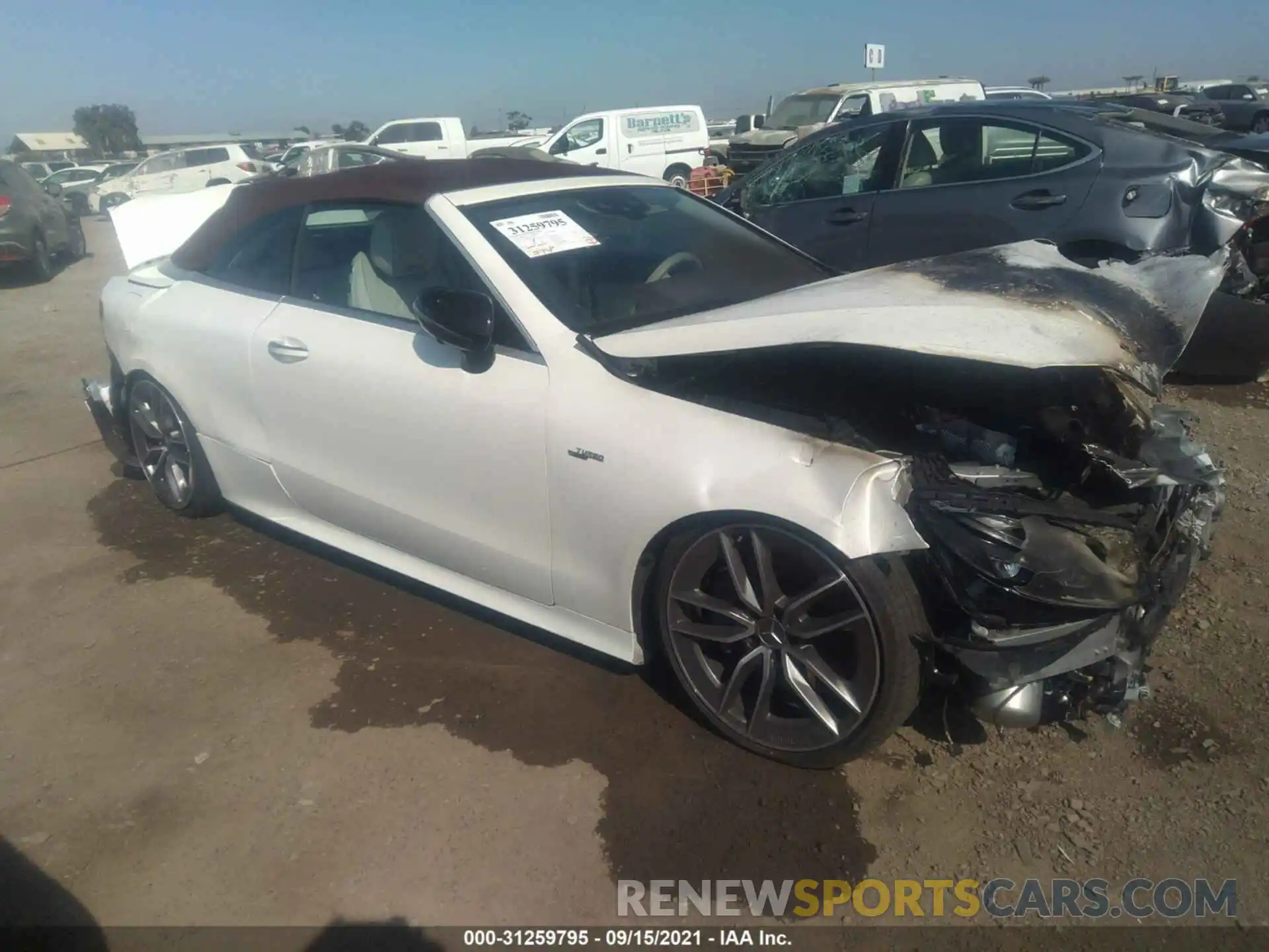 1 Photograph of a damaged car W1K1K6BB3LF140941 MERCEDES-BENZ E-CLASS 2020