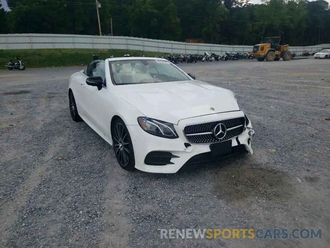 1 Photograph of a damaged car W1K1K6HB9LF144872 MERCEDES-BENZ E-CLASS 2020