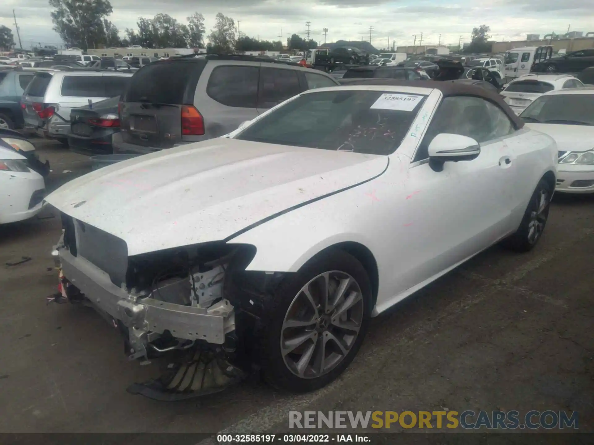 2 Photograph of a damaged car W1K1K6HBXLF142760 MERCEDES-BENZ E-CLASS 2020