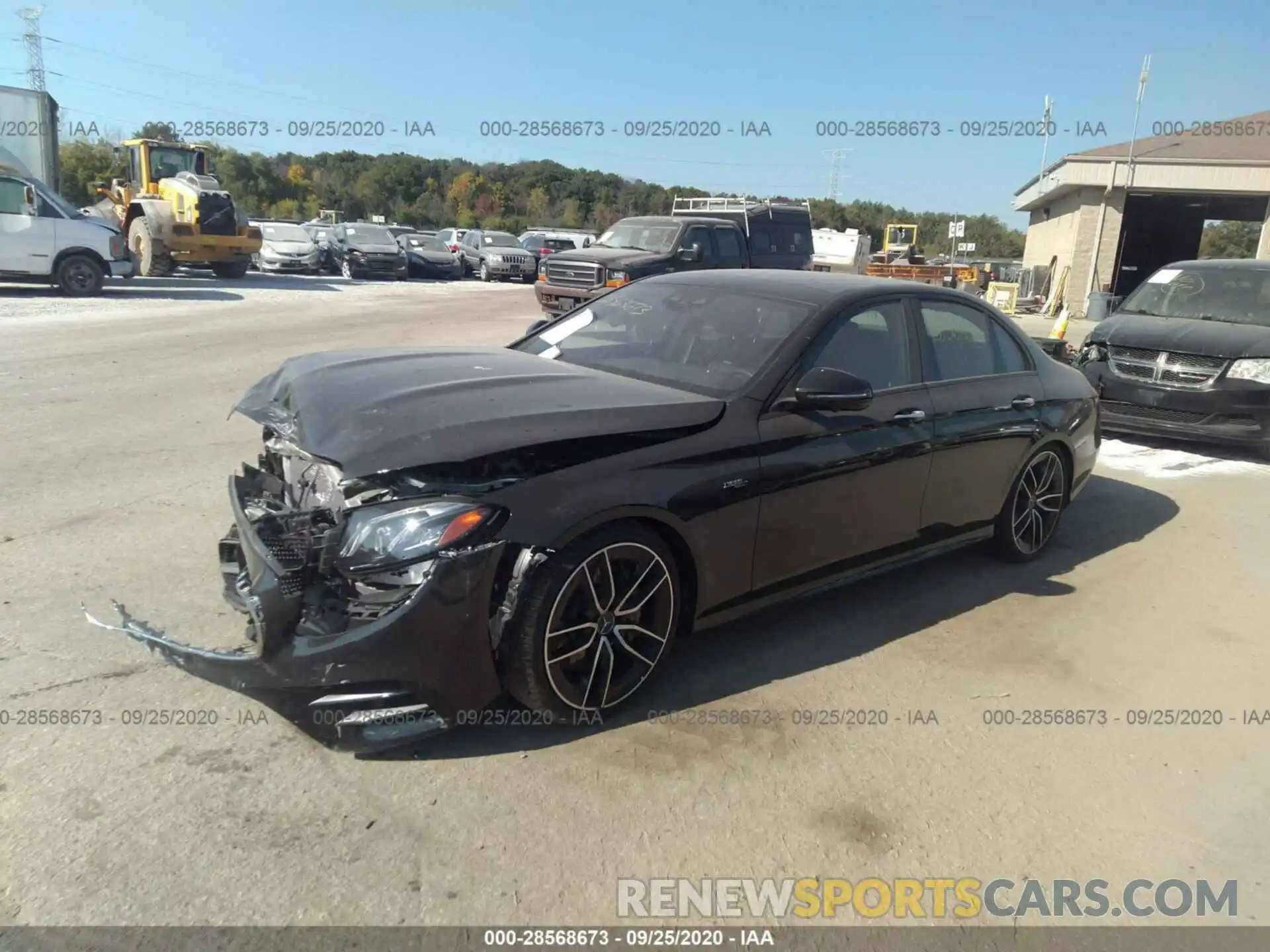 2 Photograph of a damaged car W1KZF6BB9LA833372 MERCEDES-BENZ E-CLASS 2020