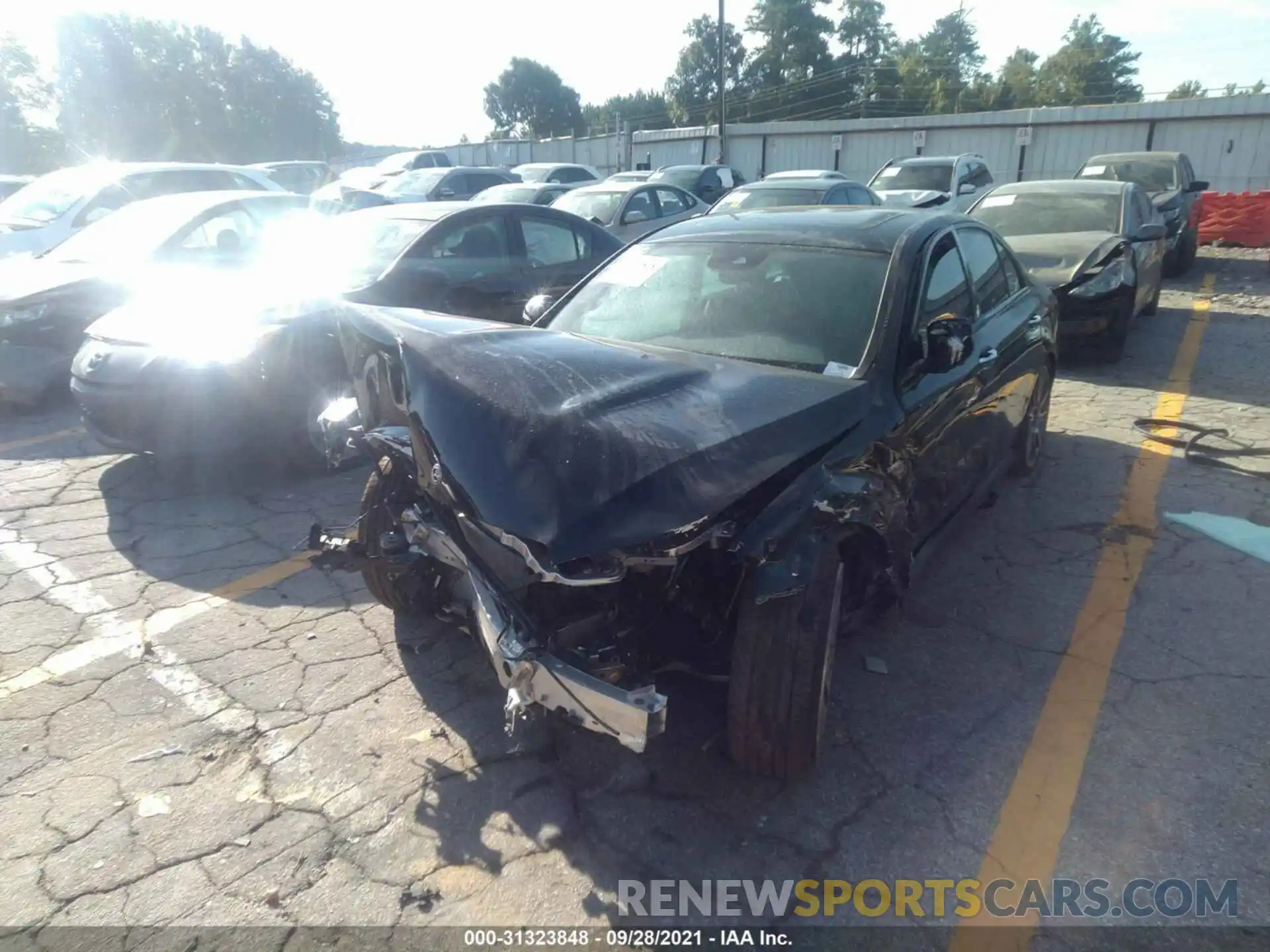 2 Photograph of a damaged car W1KZF6BBXLA822249 MERCEDES-BENZ E-CLASS 2020