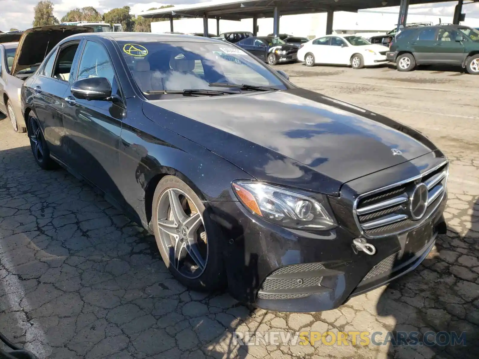 1 Photograph of a damaged car W1KZF6JB2LA848250 MERCEDES-BENZ E-CLASS 2020