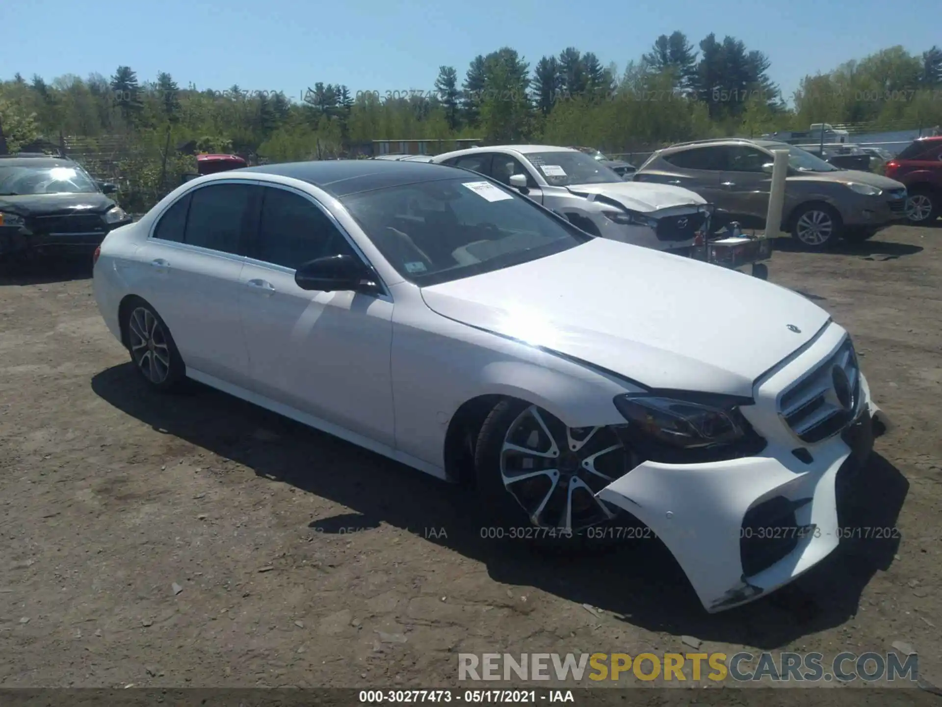 1 Photograph of a damaged car W1KZF6JB3LA833661 MERCEDES-BENZ E-CLASS 2020