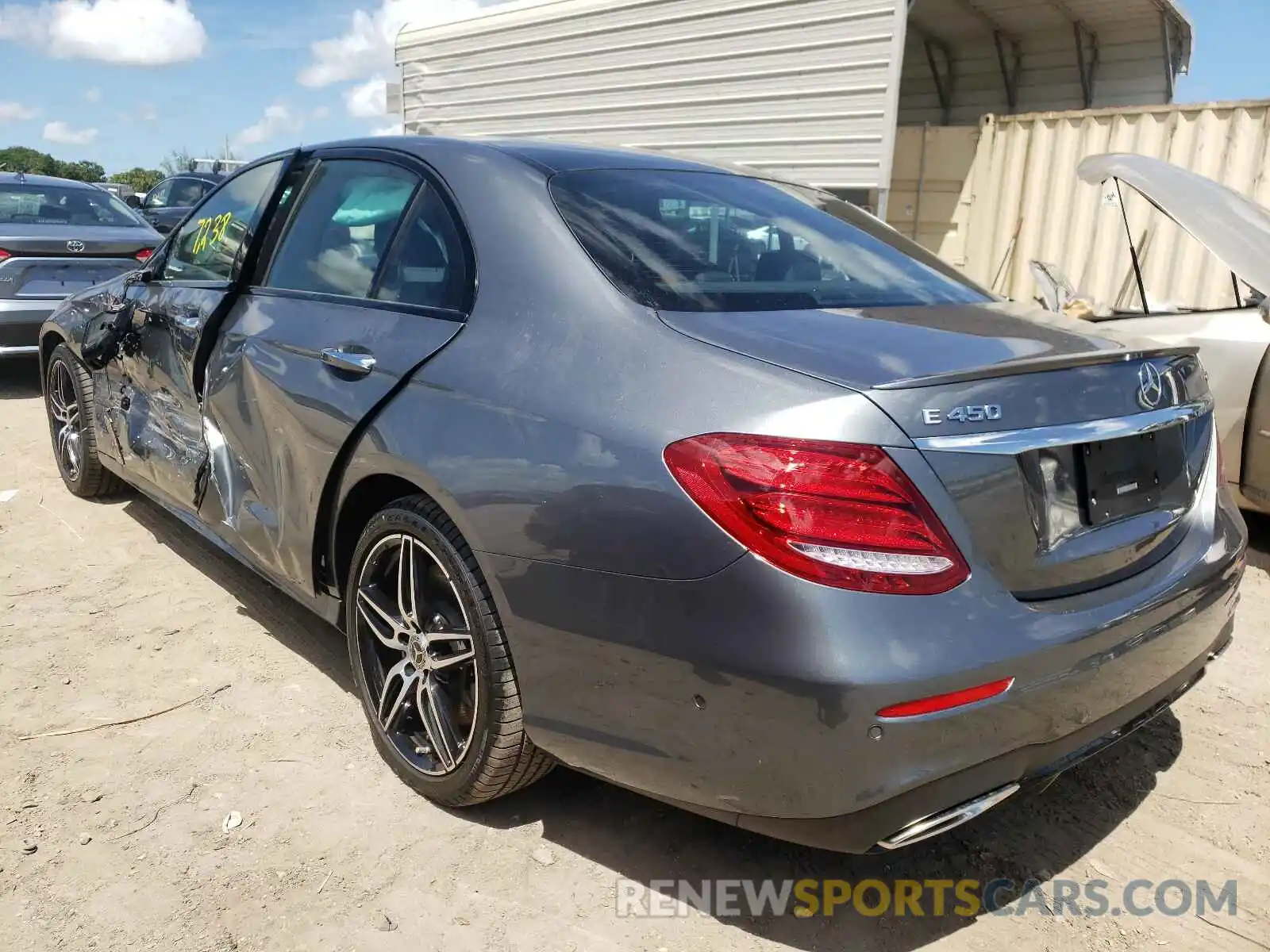 3 Photograph of a damaged car W1KZF6JB4LA825293 MERCEDES-BENZ E-CLASS 2020