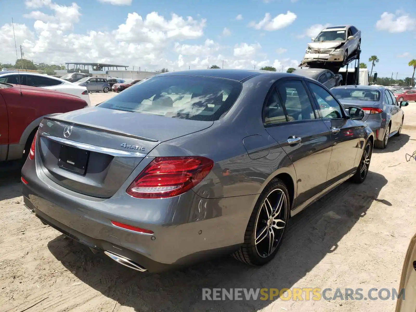 4 Photograph of a damaged car W1KZF6JB4LA825293 MERCEDES-BENZ E-CLASS 2020