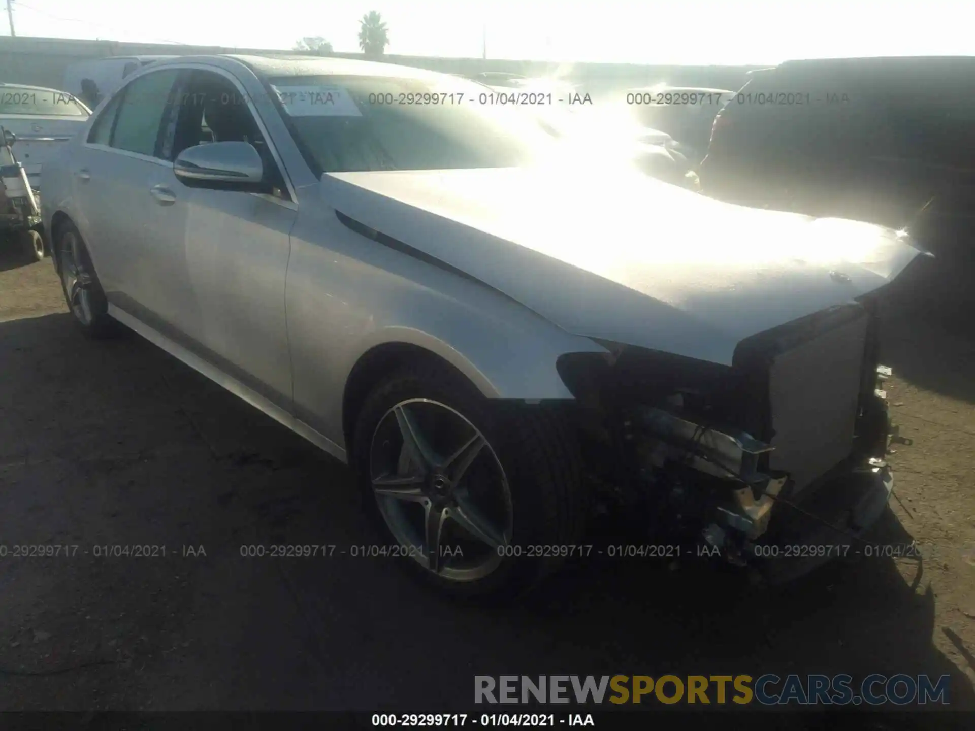 1 Photograph of a damaged car W1KZF6JB5LA824380 MERCEDES-BENZ E-CLASS 2020