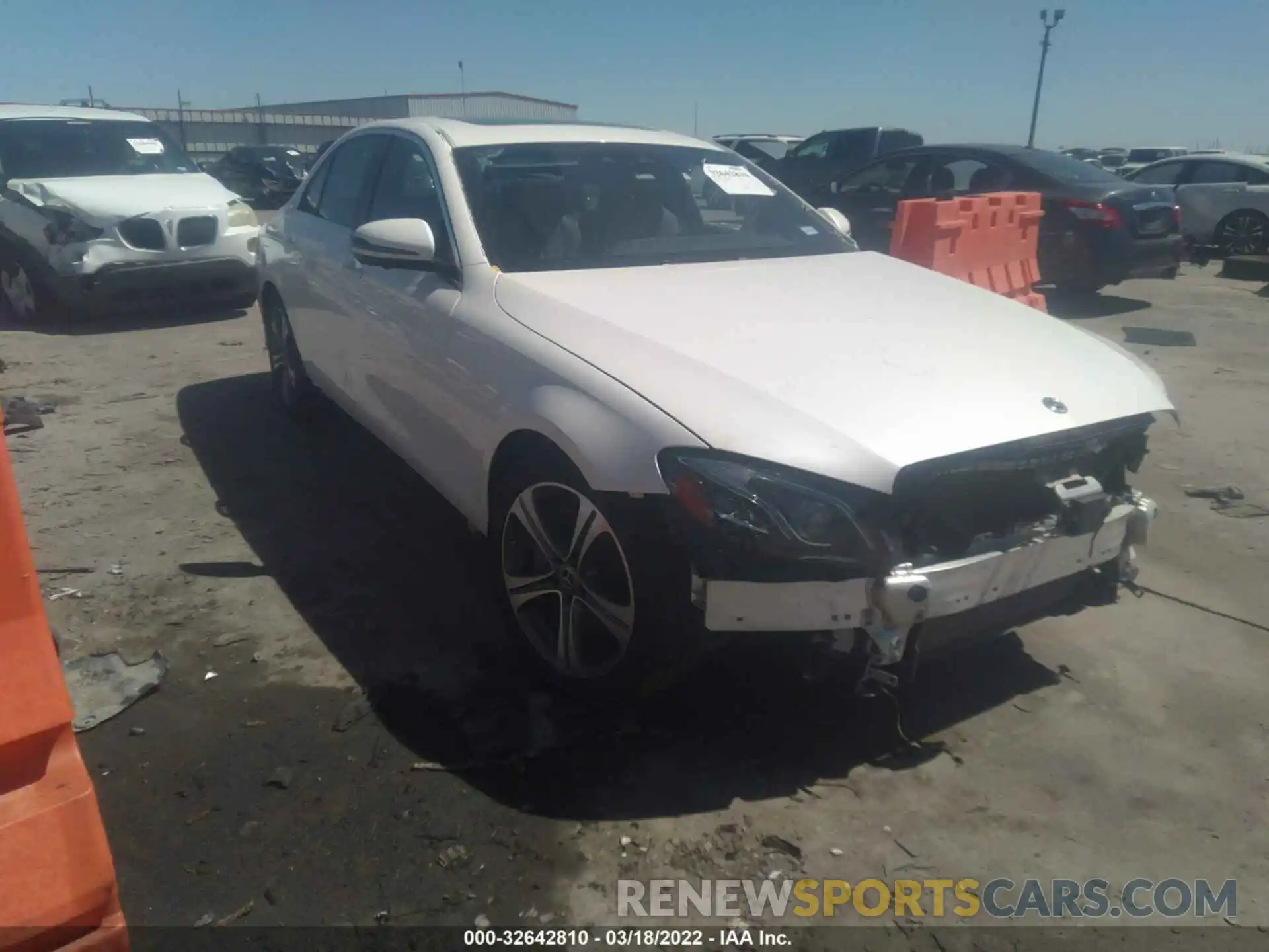 1 Photograph of a damaged car W1KZF8DB0LA821541 MERCEDES-BENZ E-CLASS 2020