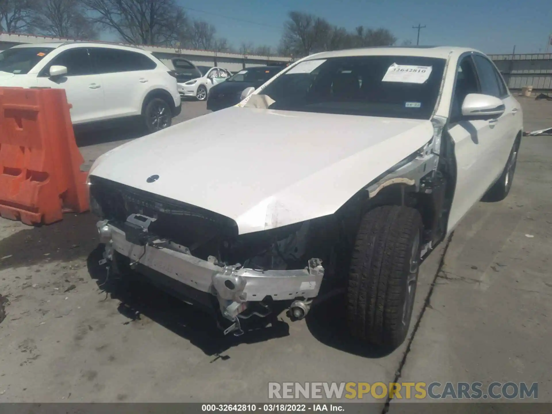 6 Photograph of a damaged car W1KZF8DB0LA821541 MERCEDES-BENZ E-CLASS 2020