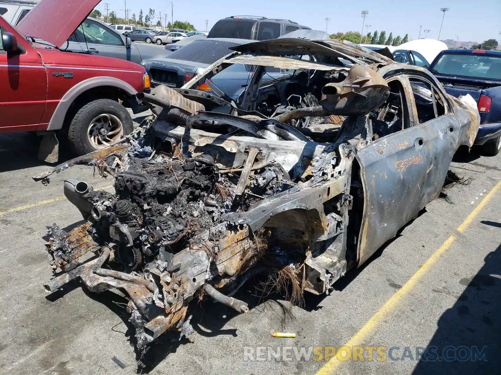 2 Photograph of a damaged car W1KZF8DB0LA825816 MERCEDES-BENZ E-CLASS 2020