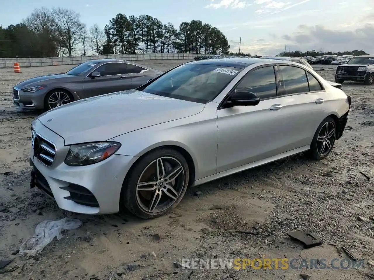 1 Photograph of a damaged car W1KZF8DB0LA829932 MERCEDES-BENZ E-CLASS 2020