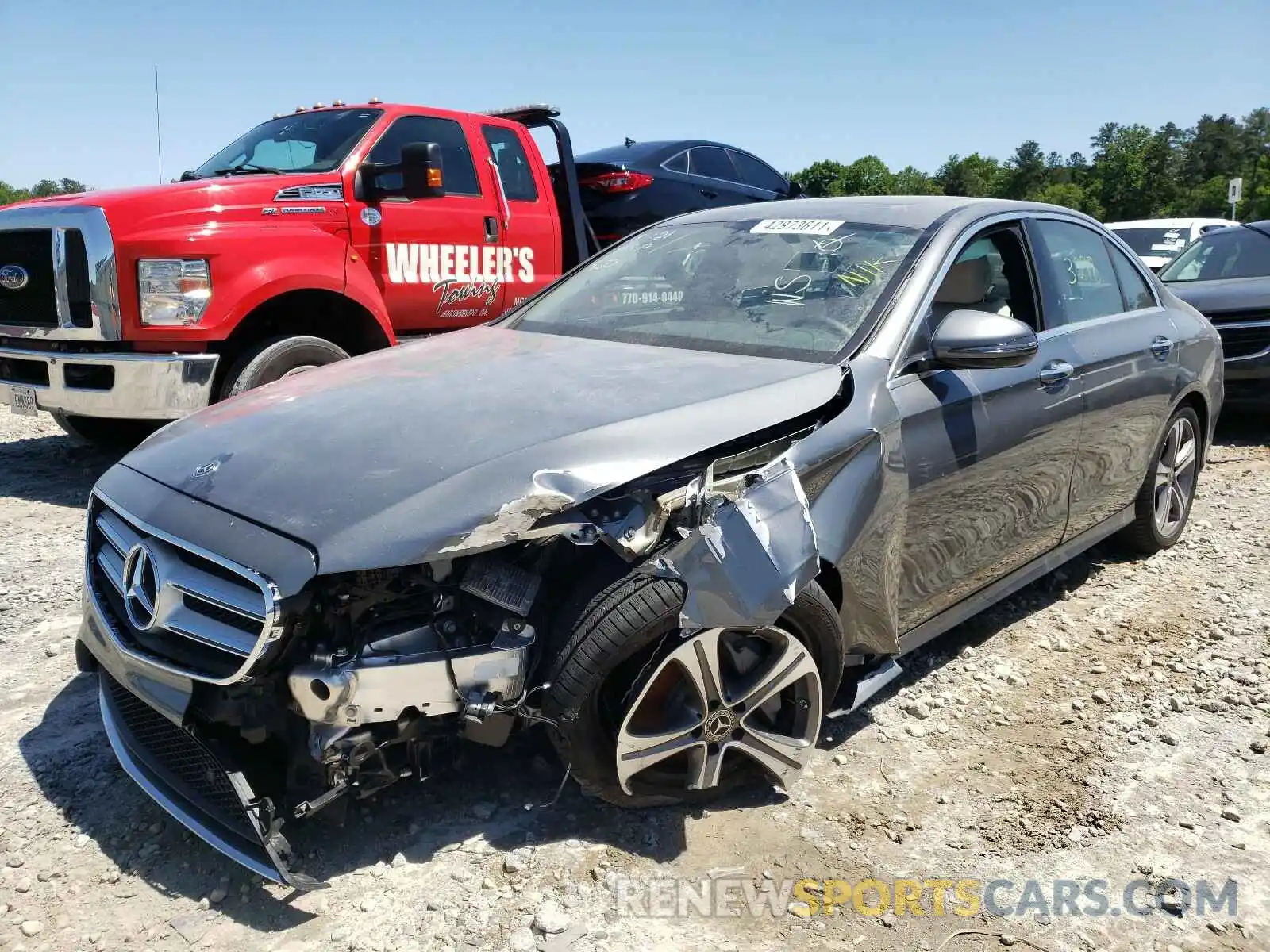 2 Photograph of a damaged car W1KZF8DB0LA845628 MERCEDES-BENZ E CLASS 2020