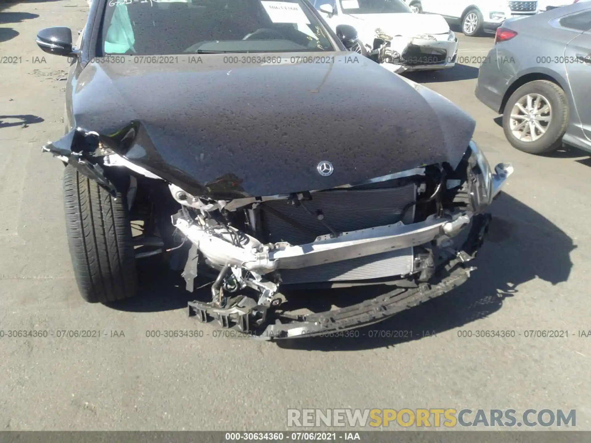 6 Photograph of a damaged car W1KZF8DB1LA836534 MERCEDES-BENZ E-CLASS 2020