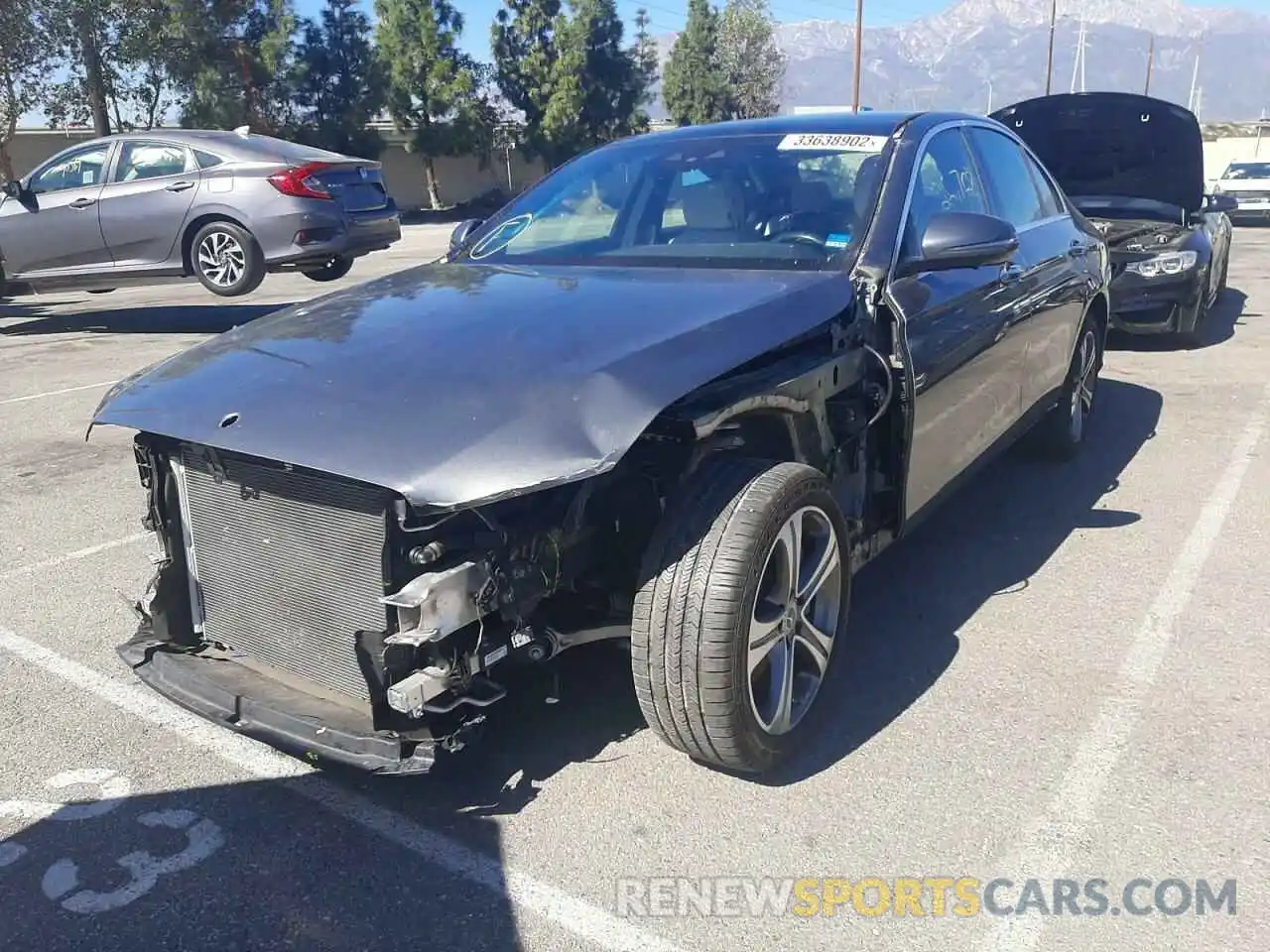 2 Photograph of a damaged car W1KZF8DB2LA765702 MERCEDES-BENZ E-CLASS 2020