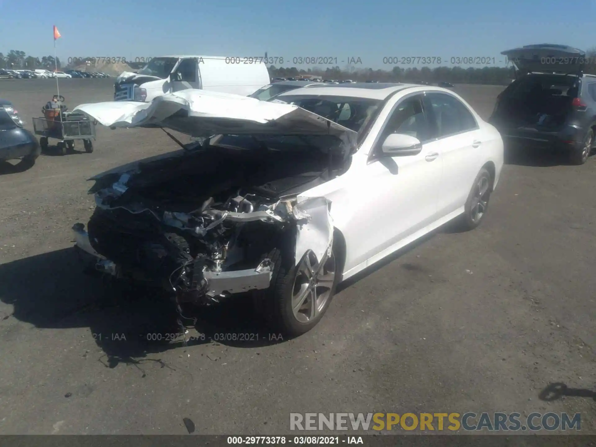 2 Photograph of a damaged car W1KZF8DB2LA835232 MERCEDES-BENZ E-CLASS 2020